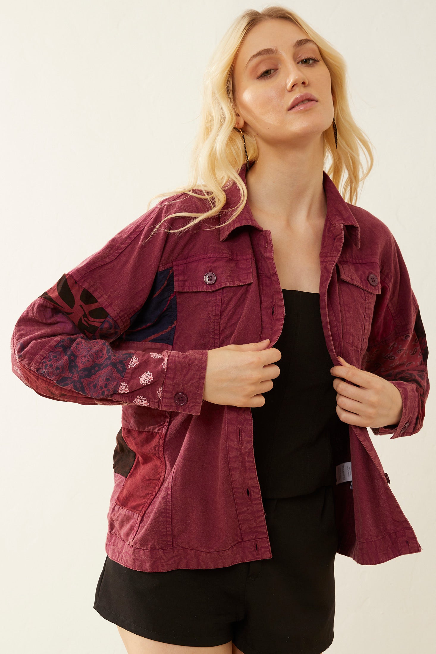 Chimson Trail Patchwork Jacket - Myra USA