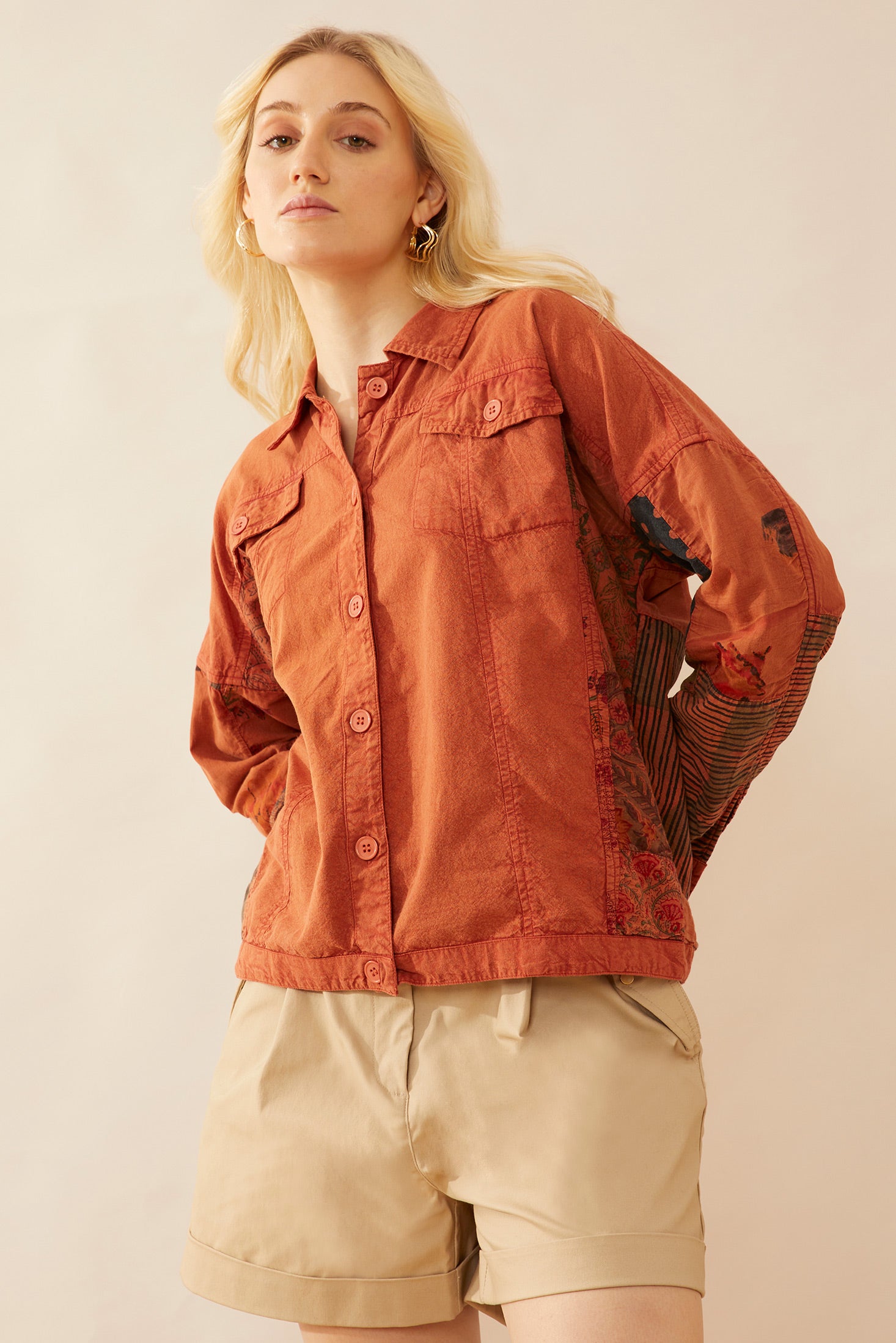 Isabella Kay Patchwork Jacket - Myra USA