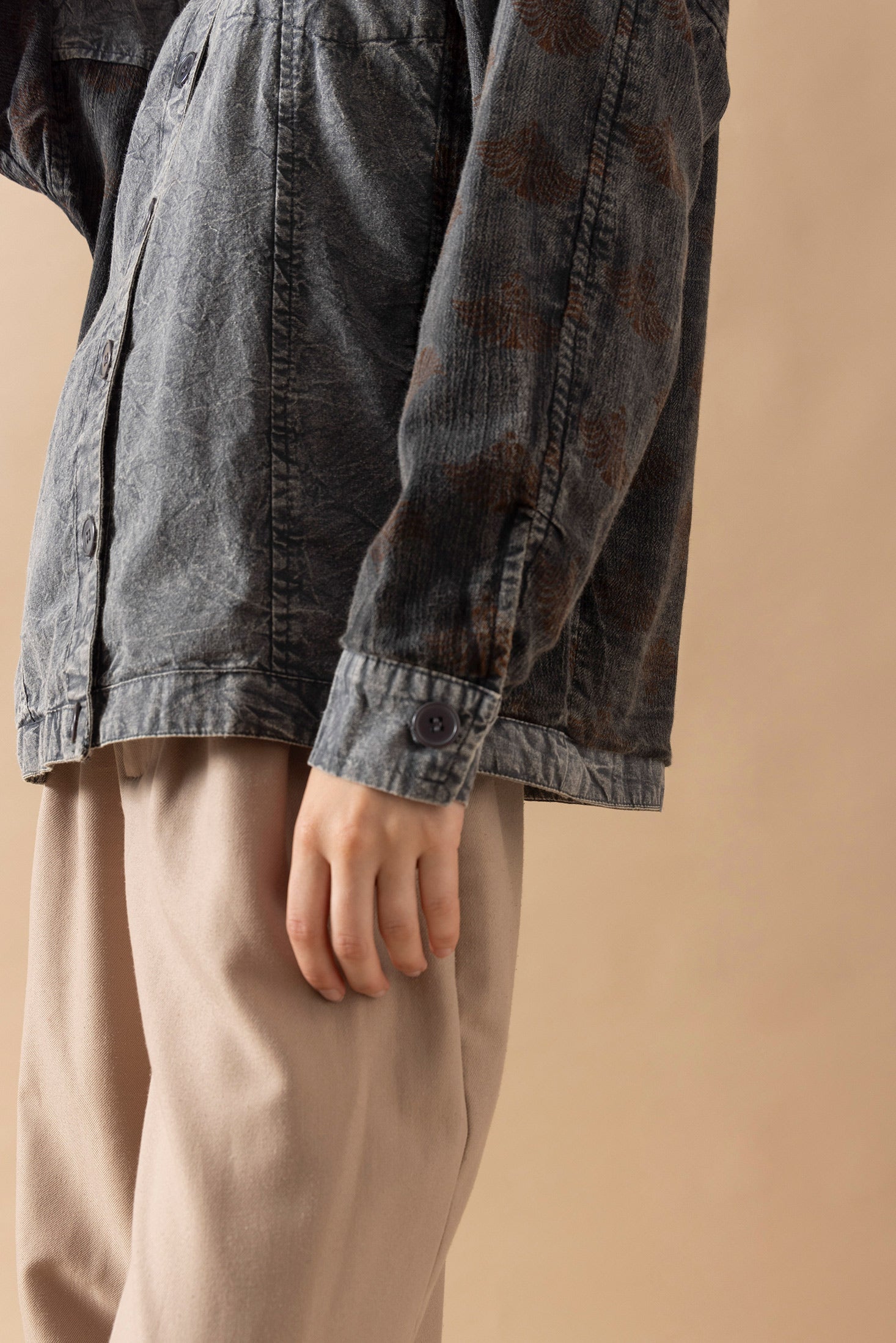 Mylee Collins Patchwork Shacket - Myra USA
