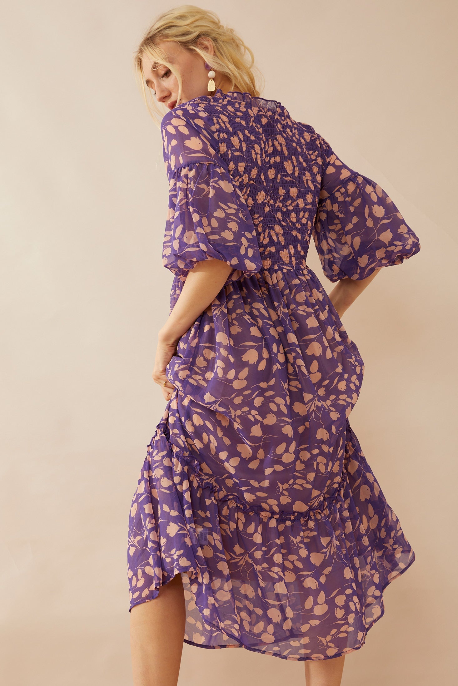 Darleena Dropwaist Dress - Myra USA