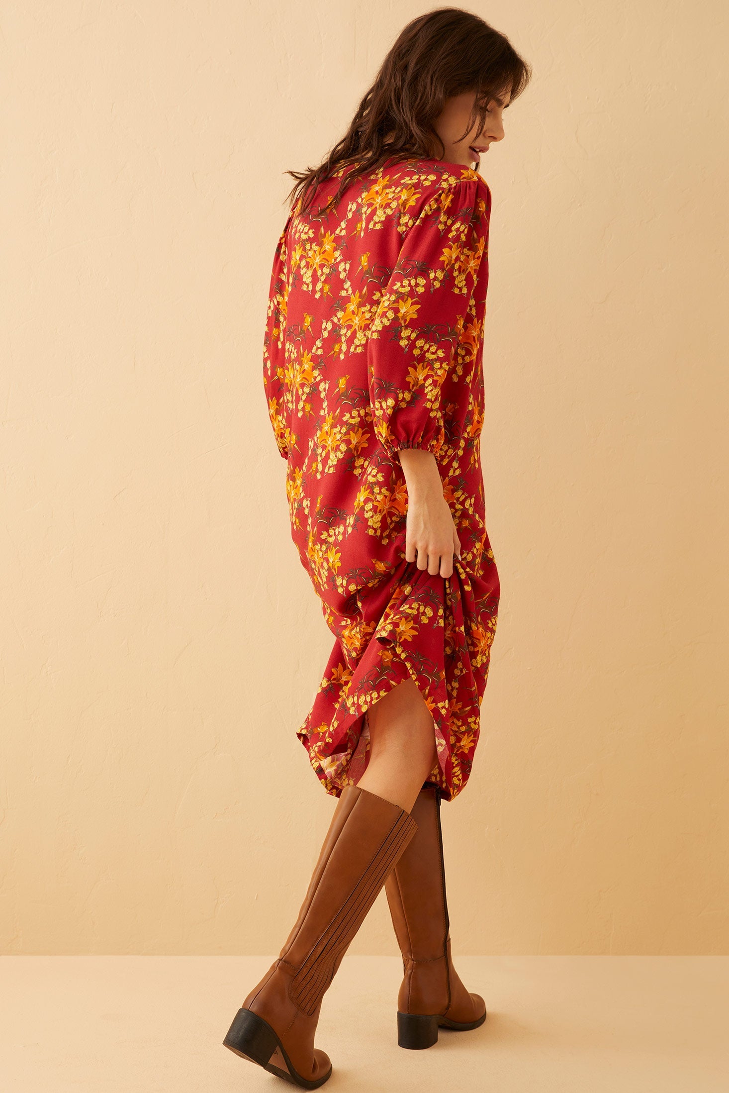Chloe's Love Embroidered Sleeved Sundress - Myra USA