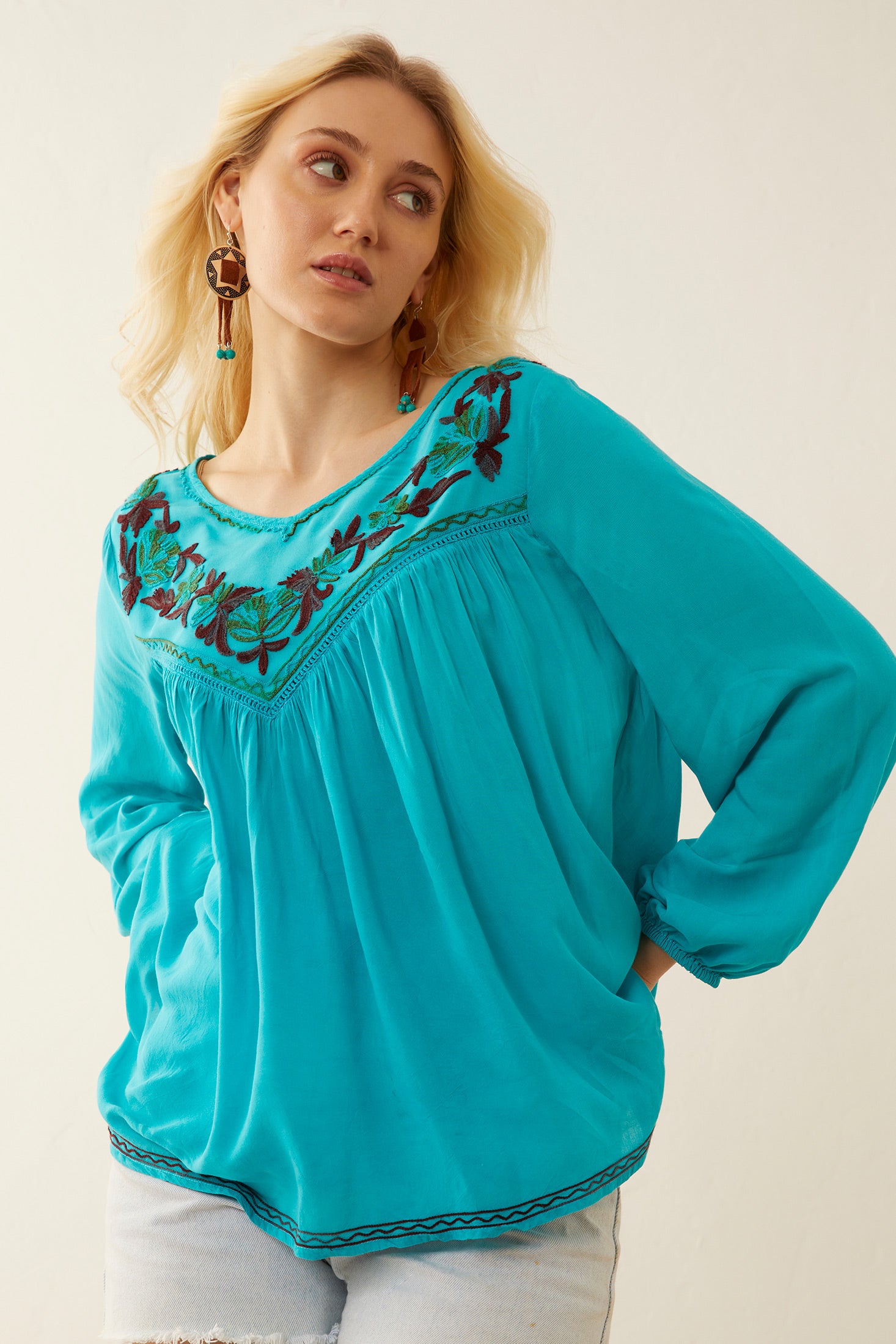 Ella's Dream Embroidered Top - Myra USA