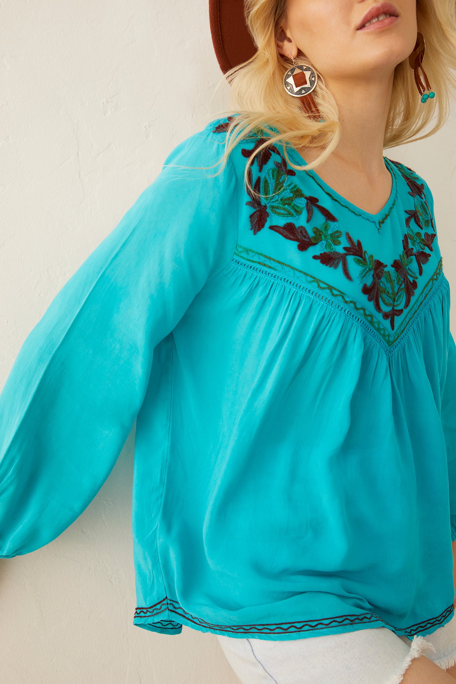 Ella's Dream Embroidered Top - Myra USA