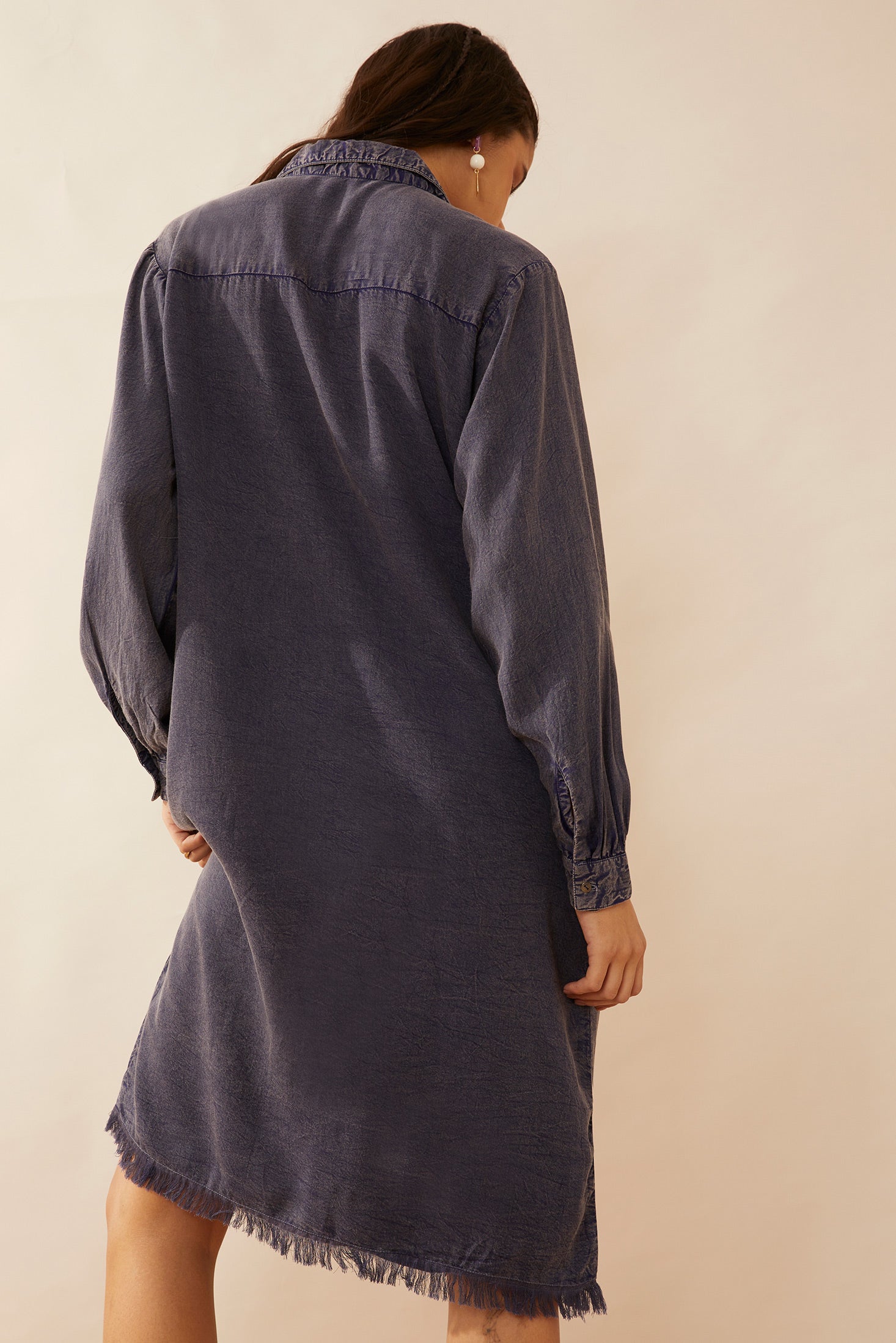 April Snow Button Dress - Myra USA