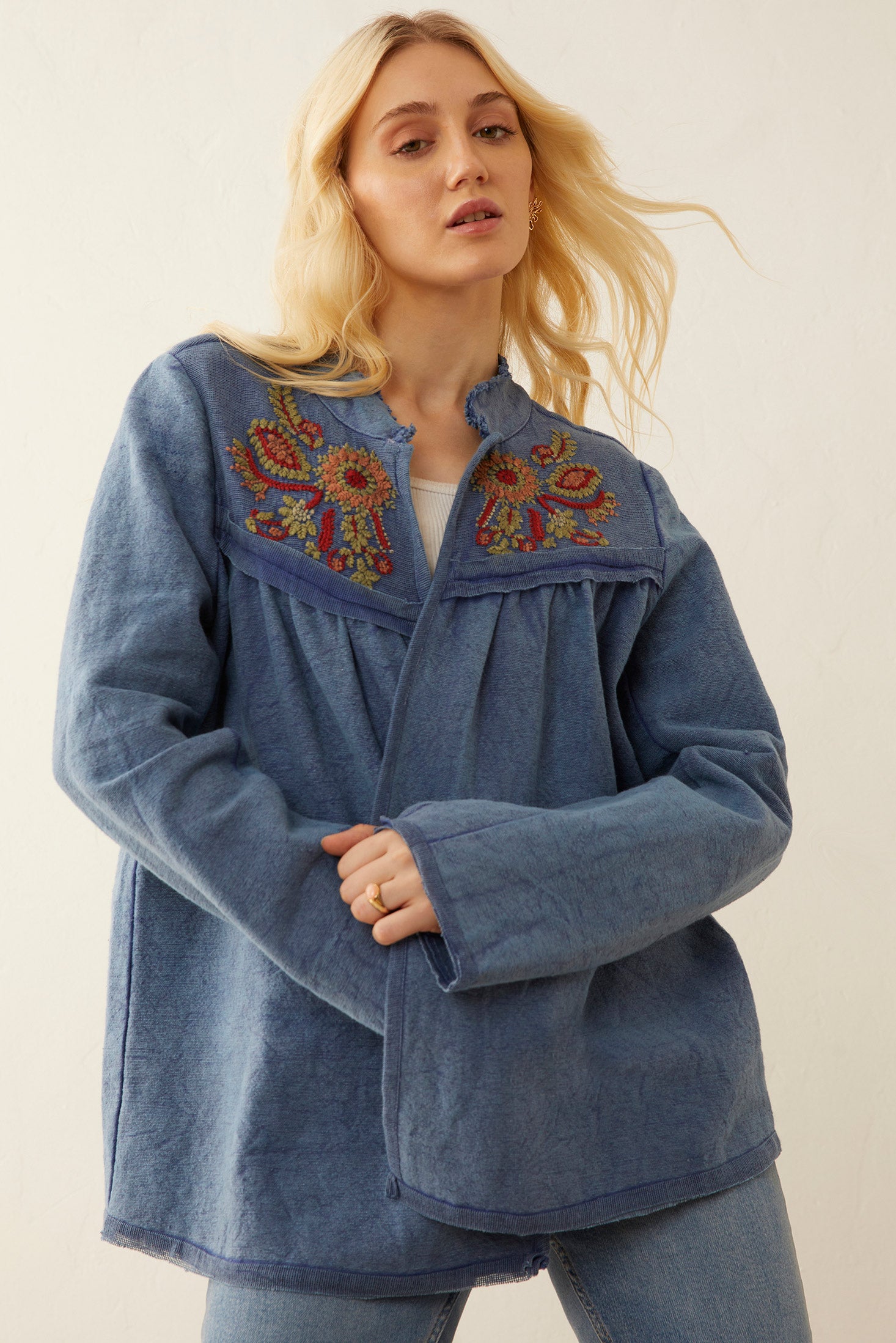 Hazel Anne Embroidered Jacket - Myra USA