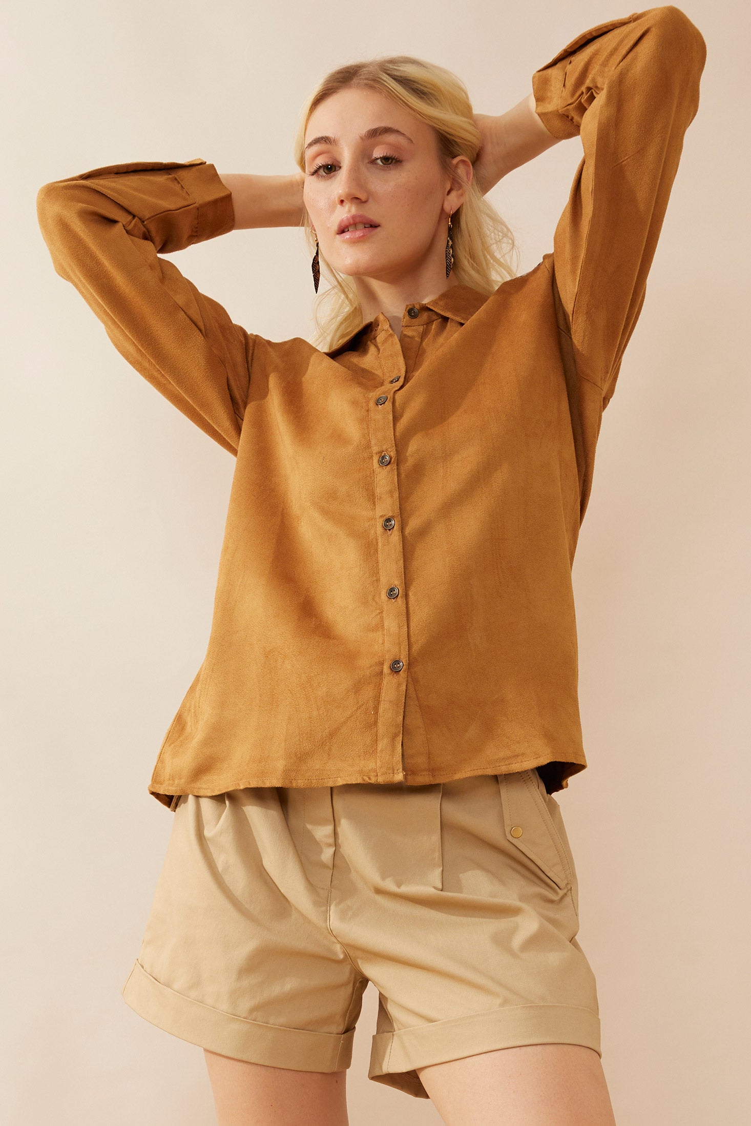 Madisson Jo Embroidered Shacket - Myra USA