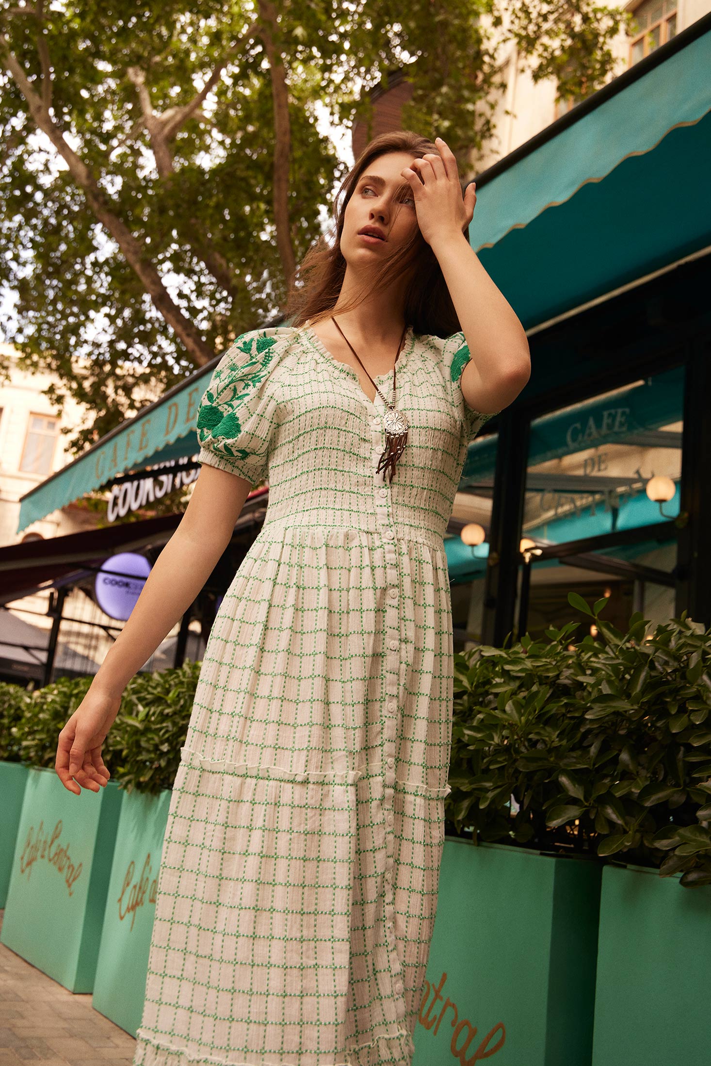 Danielle Drop Waist Dress - Myra USA