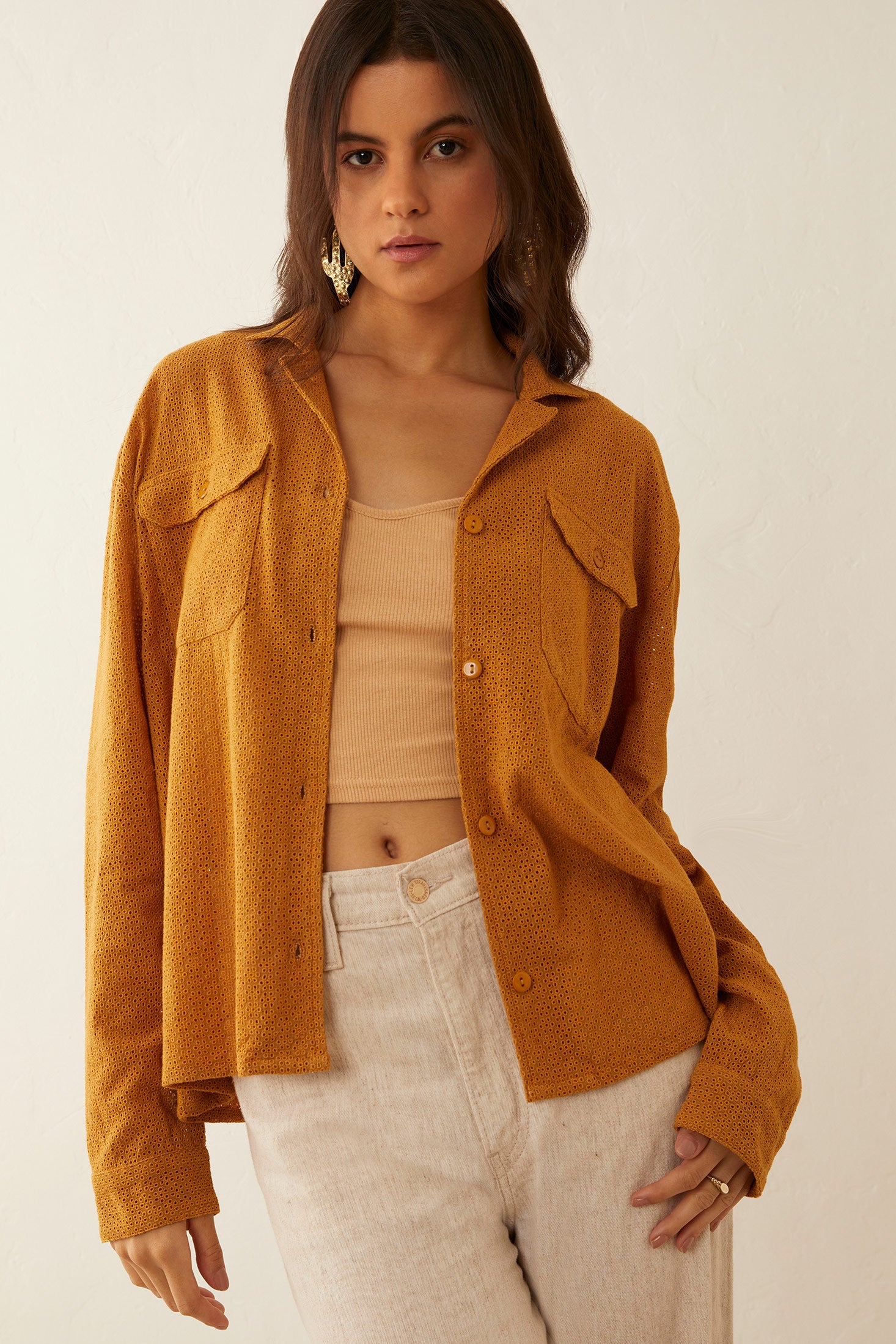 Caleen Macy Collared Shirt - Myra USA