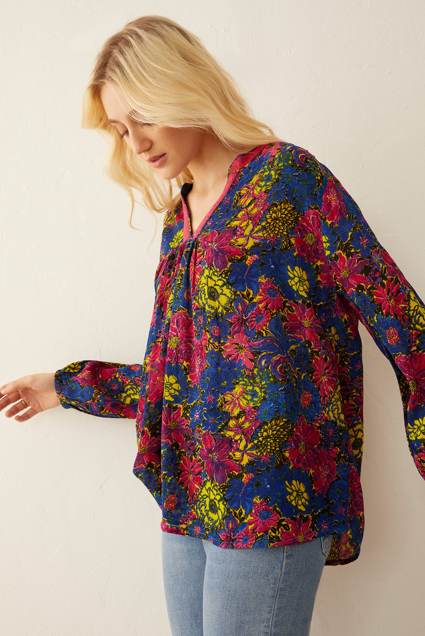 Dubre Ann Floral Top - Myra USA