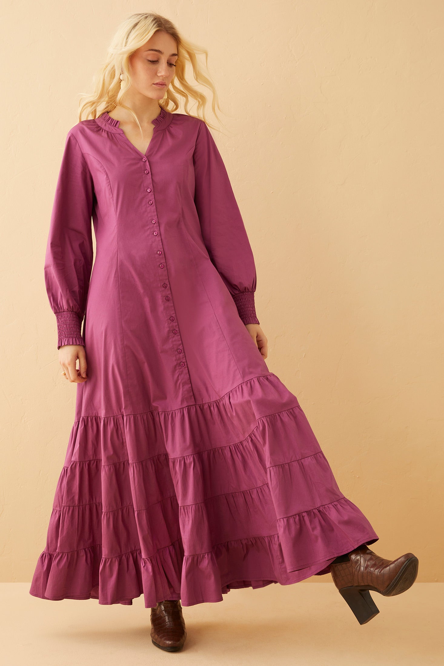 Pearl Lou Fit & Flair Dress - Myra USA