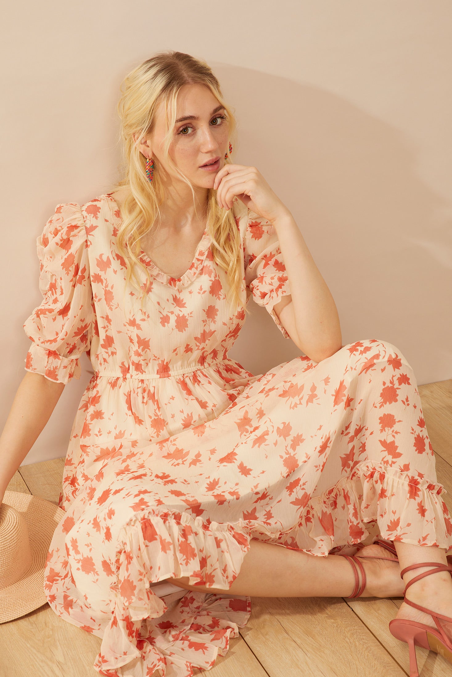 Riley's Charm Drop Waist Dress - Myra USA