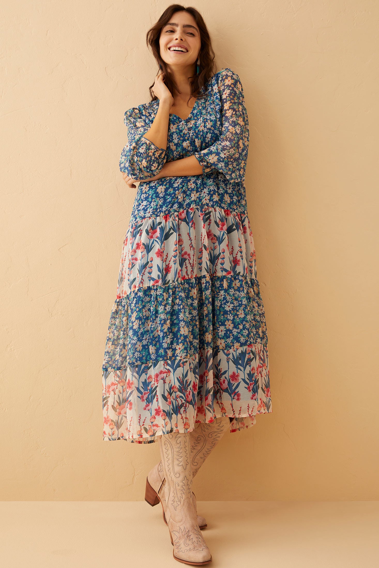 Cora Kaye Drop Waist Dress - Myra USA