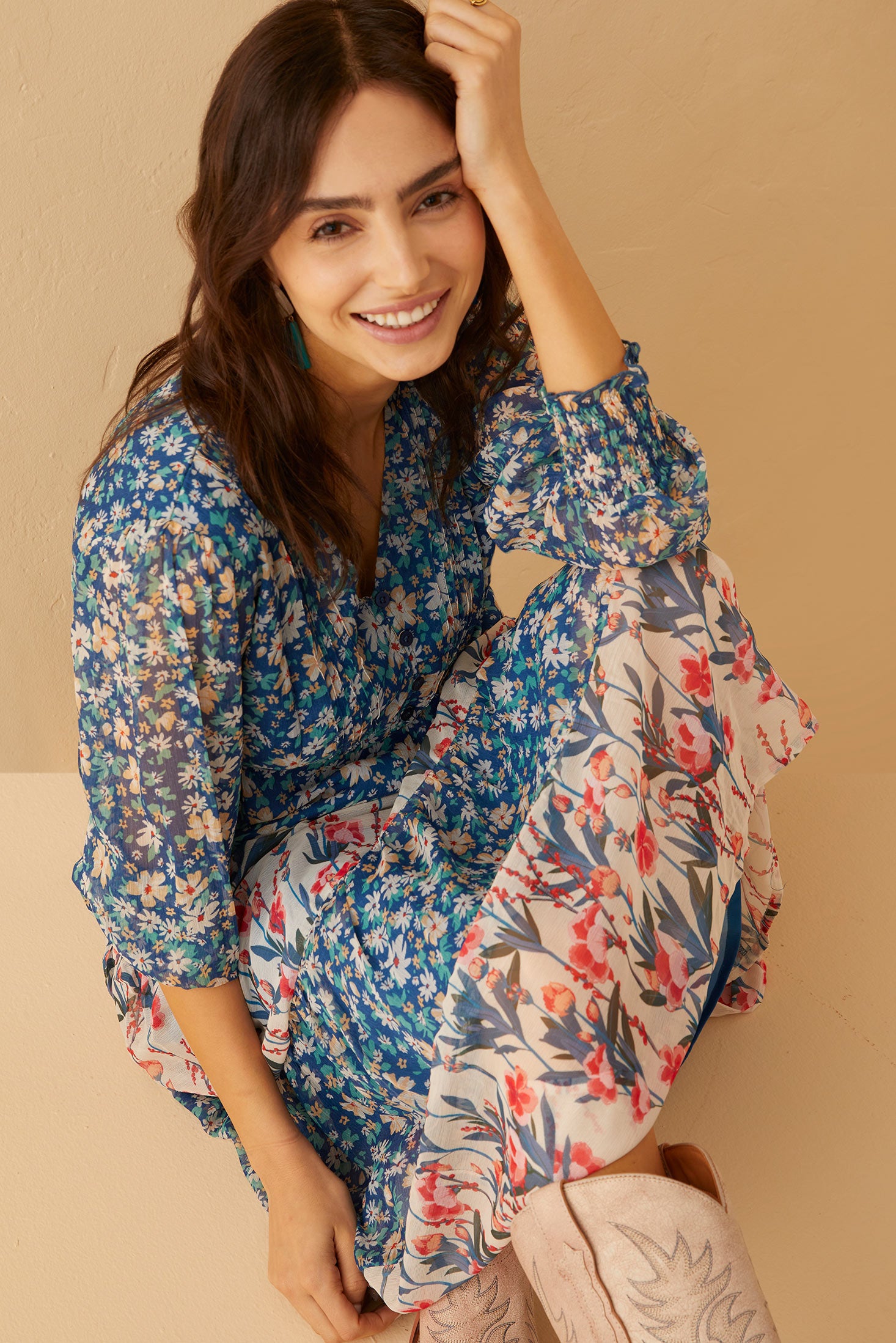 Cora Kaye Drop Waist Dress - Myra USA