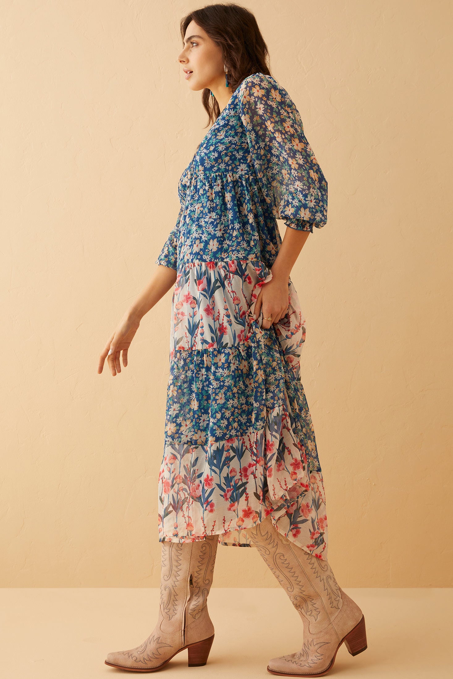 Cora Kaye Drop Waist Dress - Myra USA