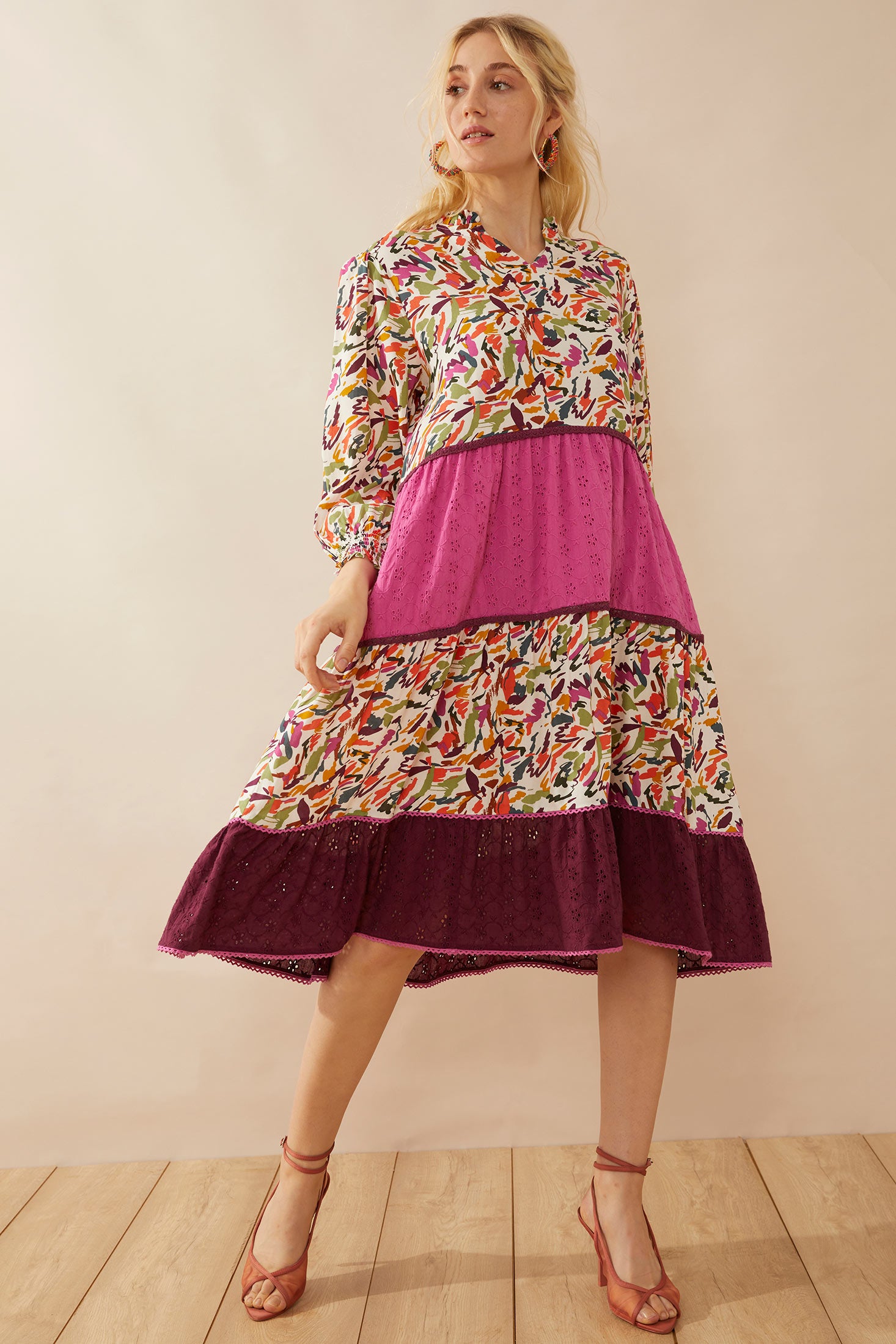 Siena Drop Waist Dress - Myra USA