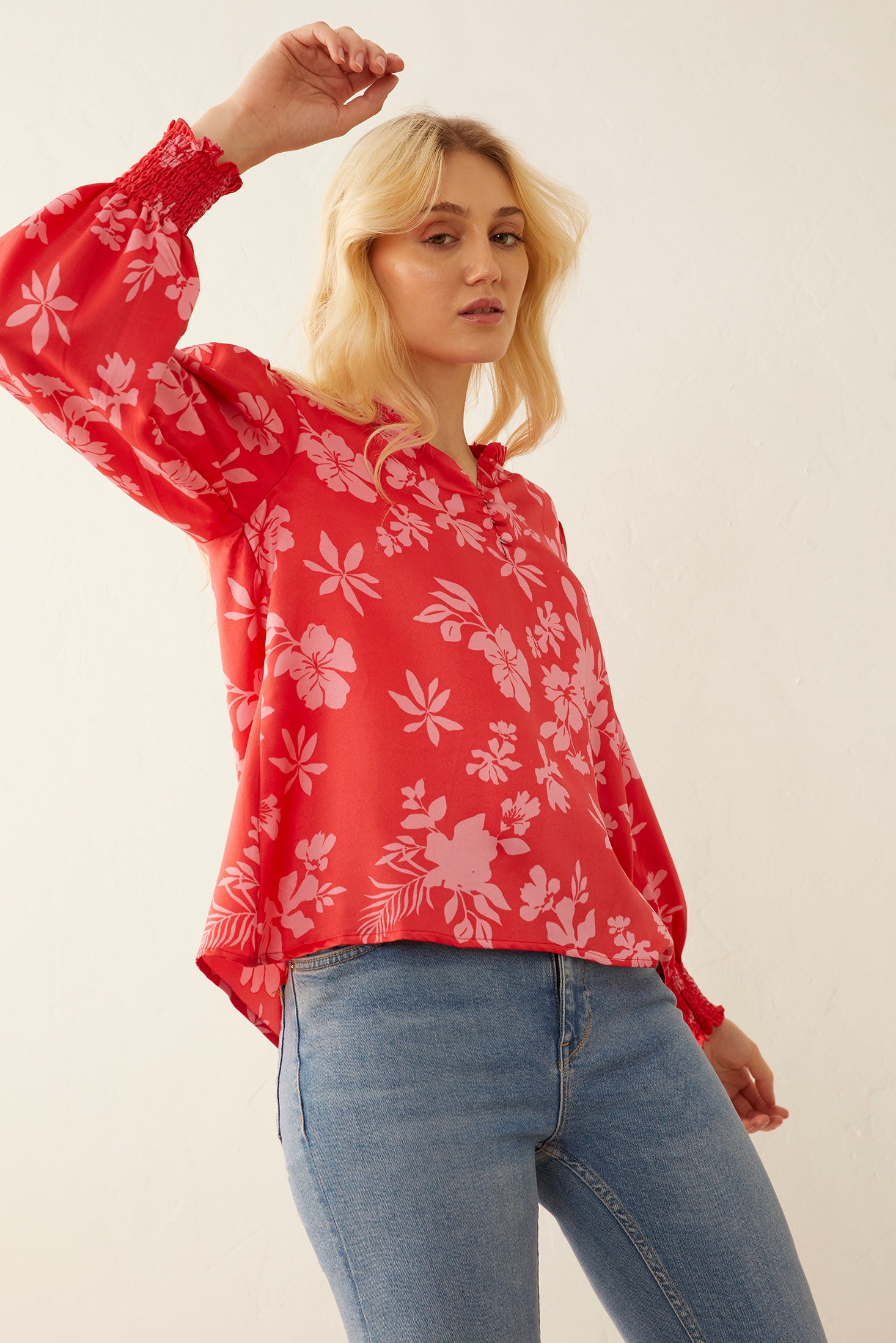 Thea Rae Top in Red - Myra USA