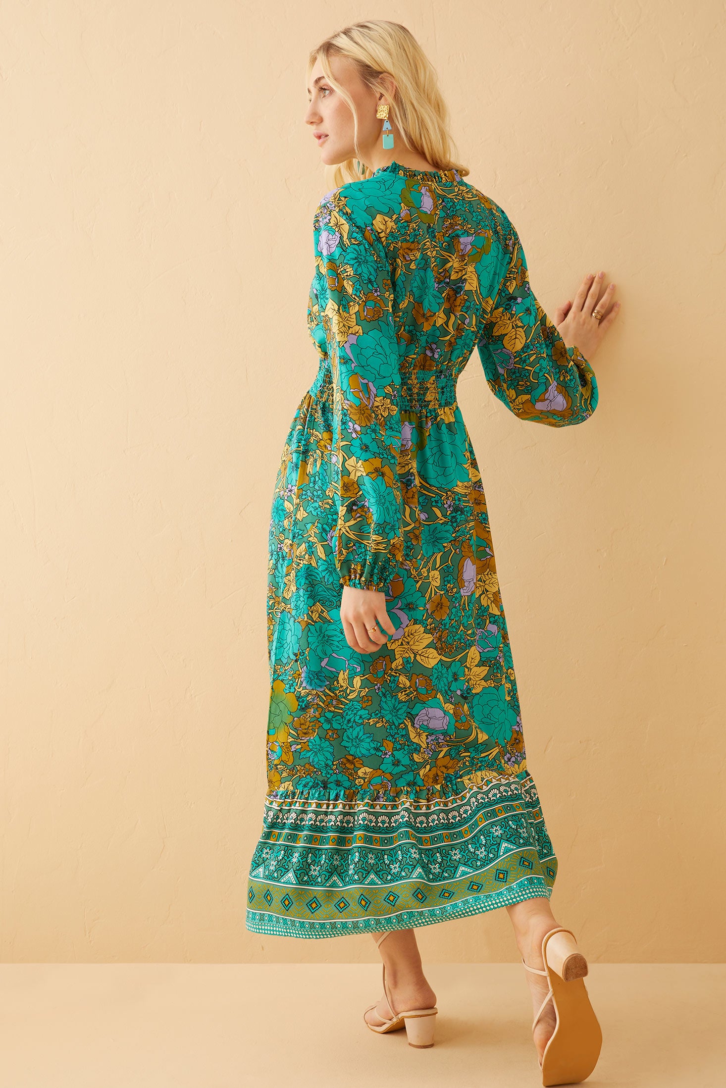Nia Drop Waist Dress - Myra USA