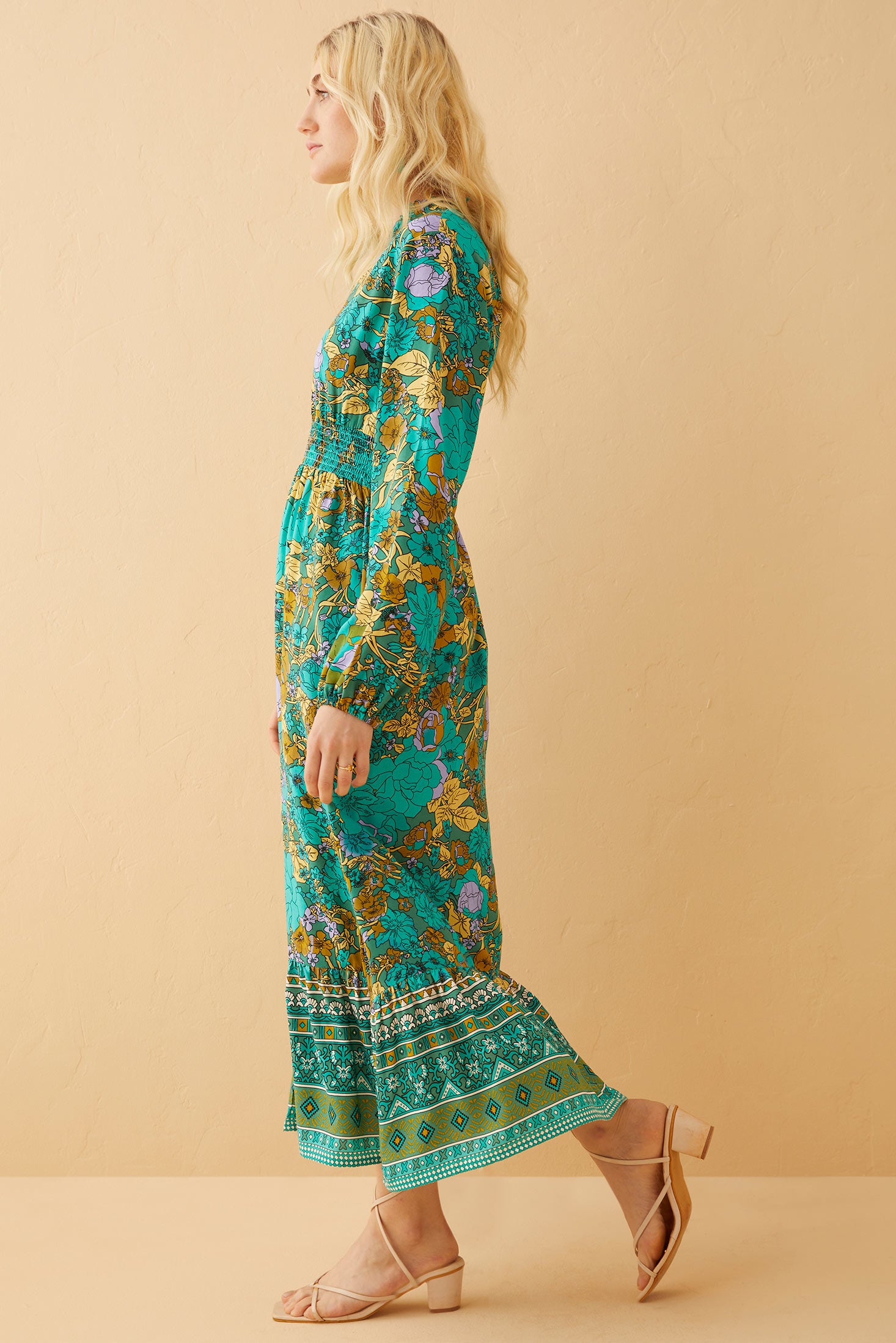 Nia Drop Waist Dress - Myra USA