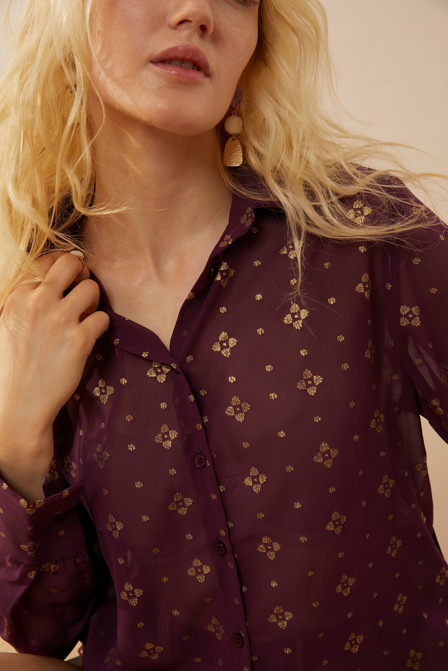 Aubree Button Down Shirt - Myra USA