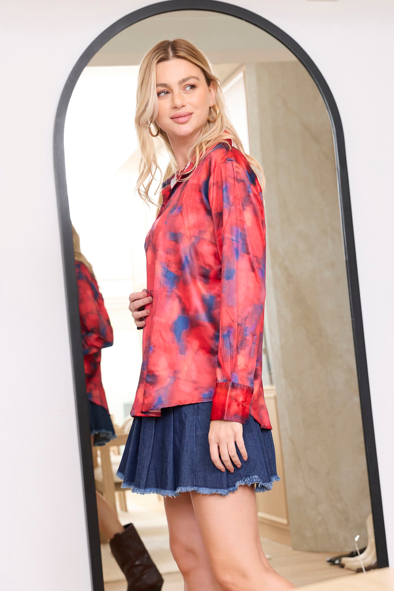 Freya Lea Button Down Top - Myra USA