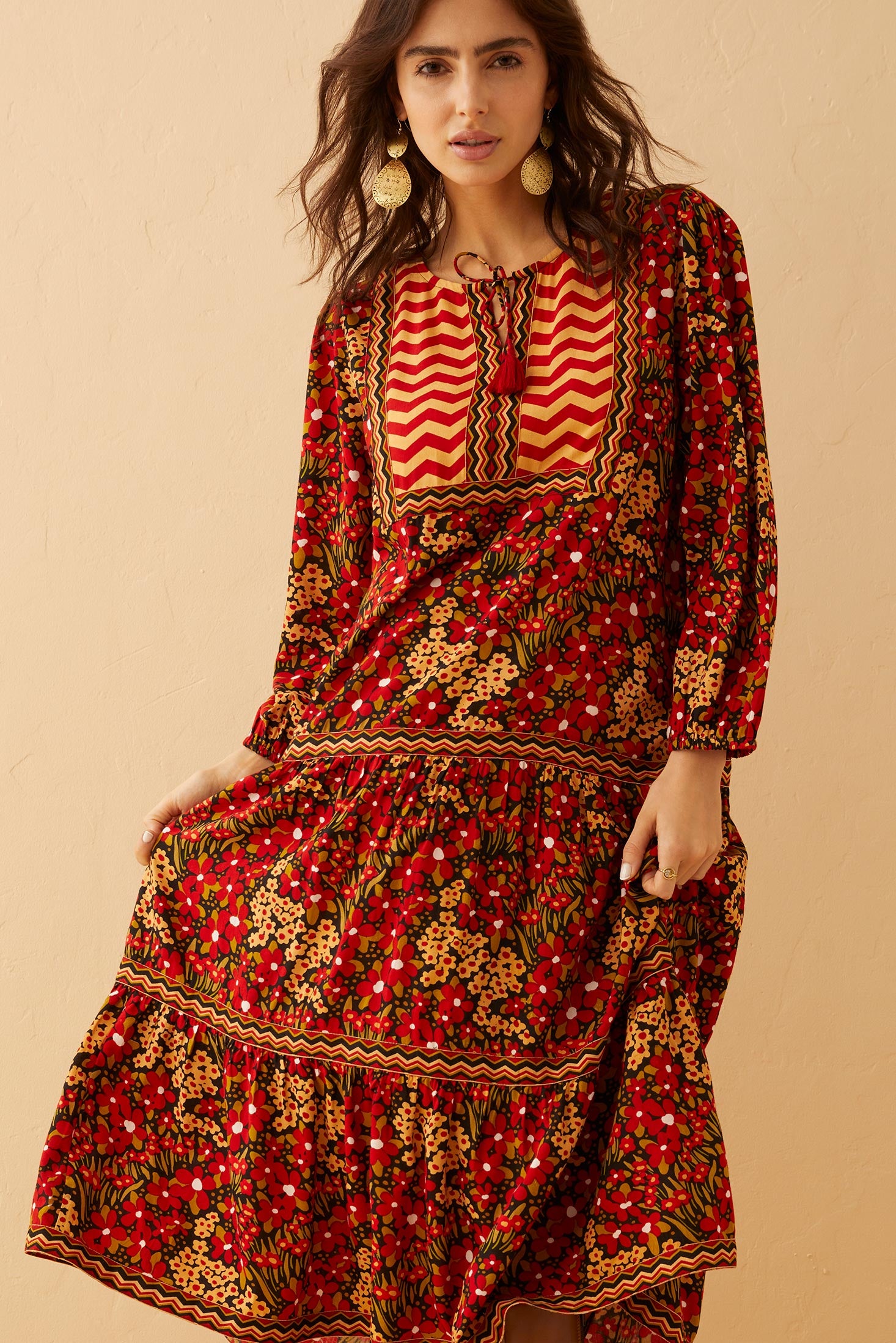 Della Celeste Flow Dress - Myra USA