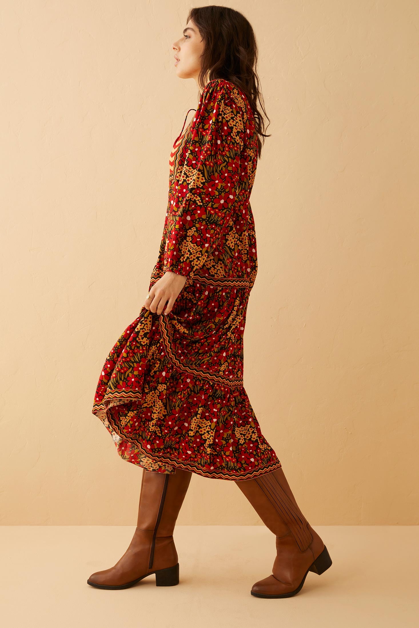 Della Celeste Flow Dress - Myra USA