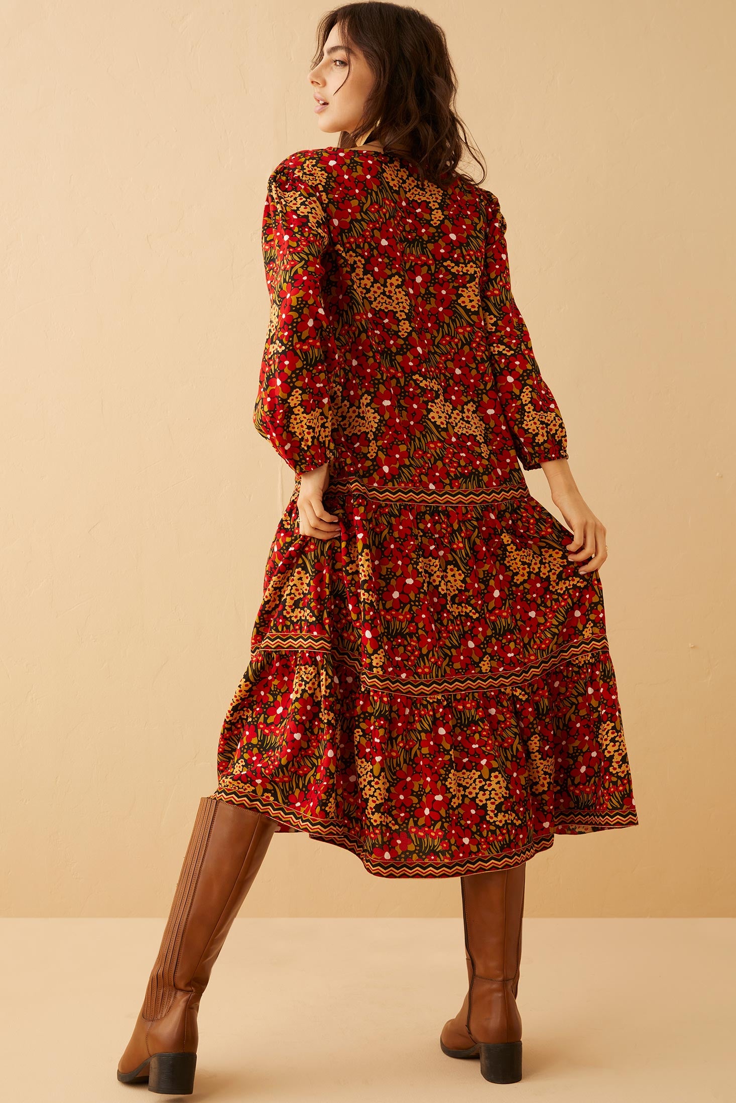 Della Celeste Flow Dress - Myra USA