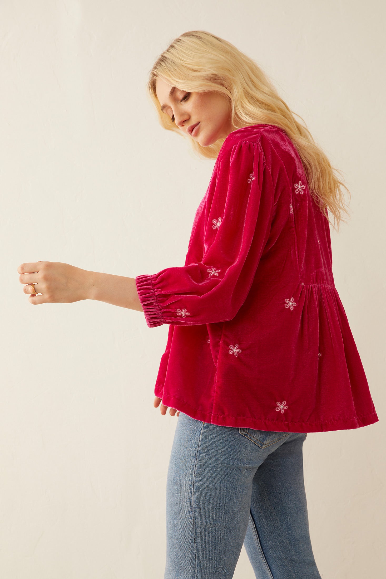 Kristi Nell Peplum Top - Myra USA