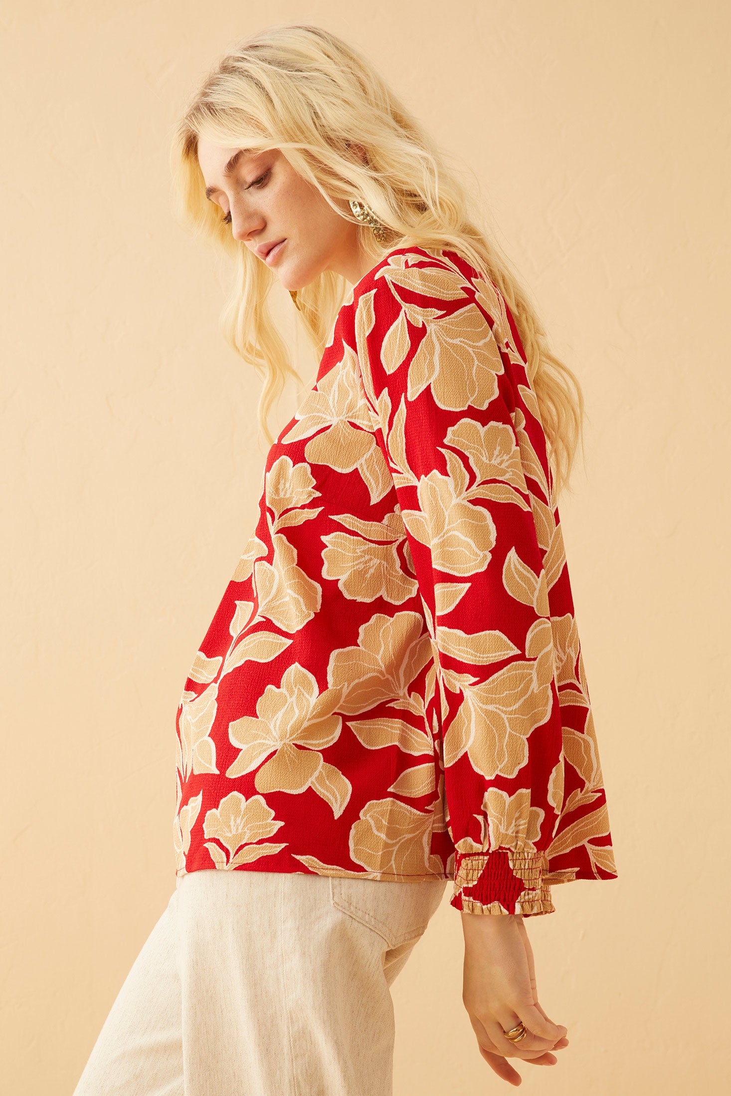 Aurelia V-Neck Top - Myra USA