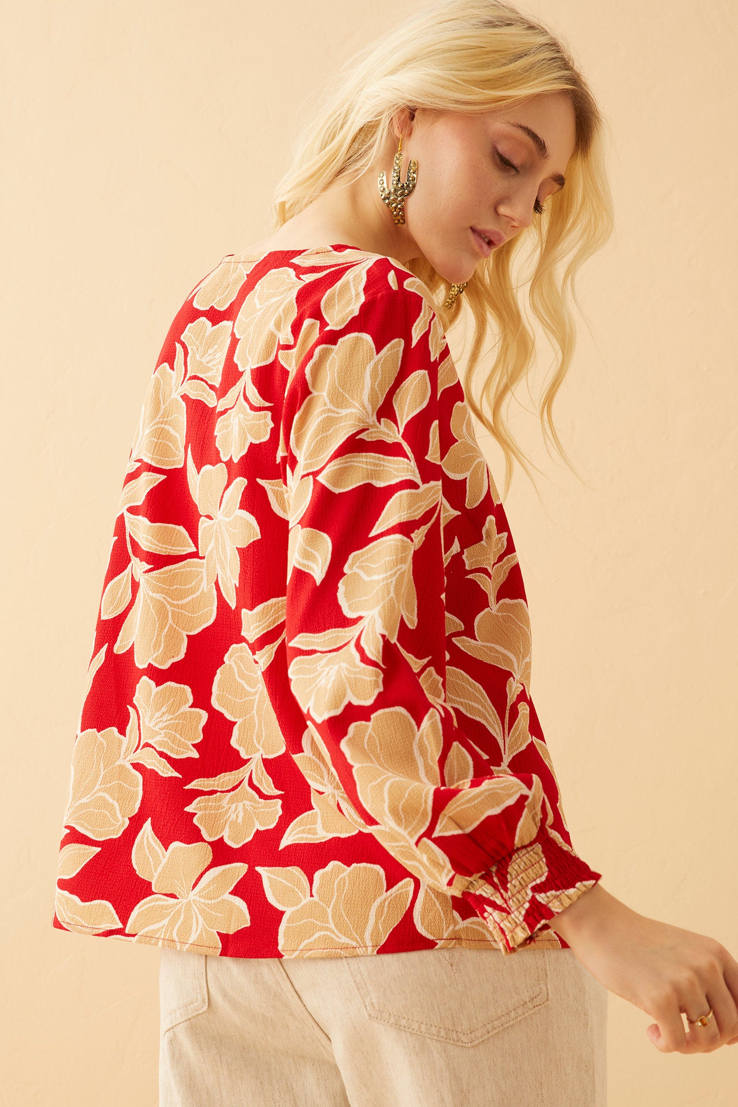Aurelia V-Neck Top - Myra USA