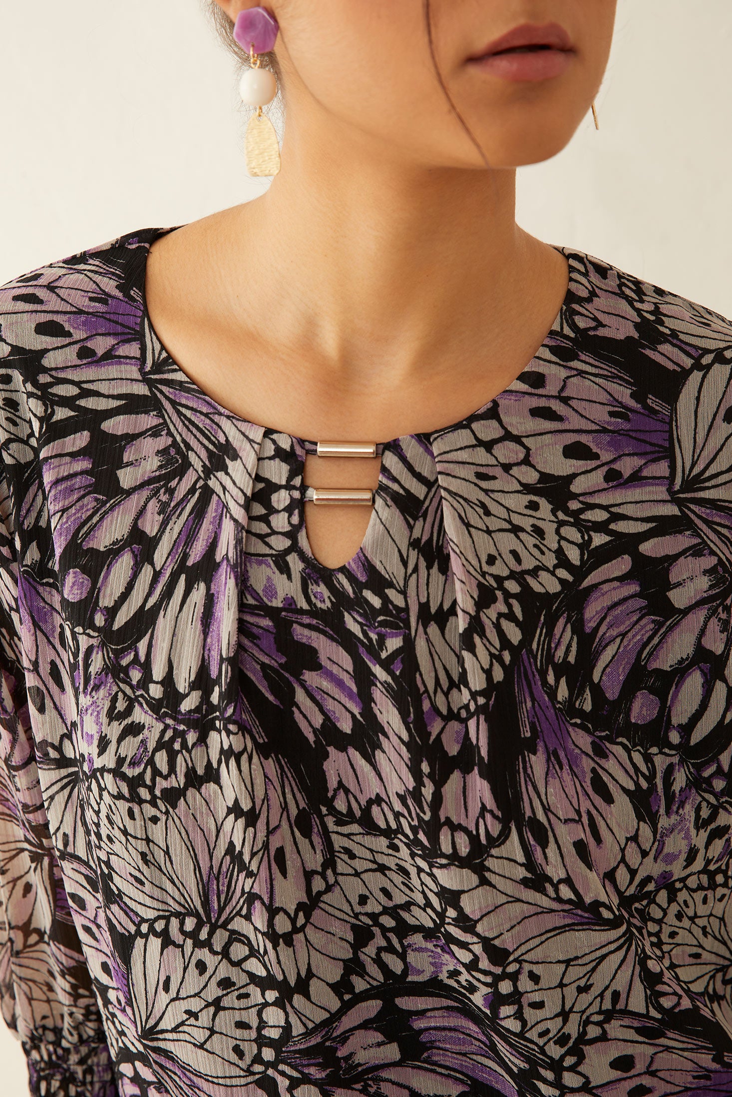 Butterfly Mine Blouse Top - Myra USA