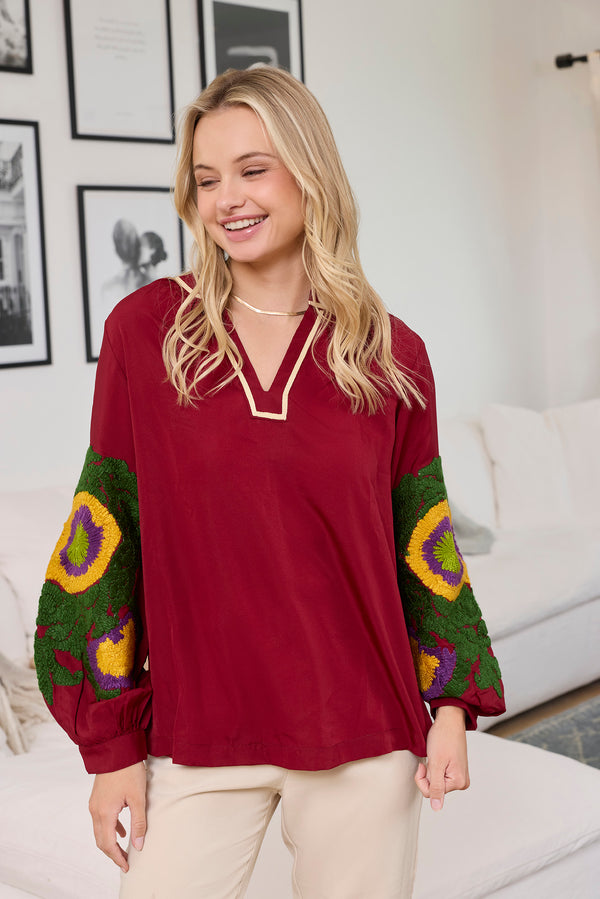 Ada Eve Embroidered Top - Myra USA