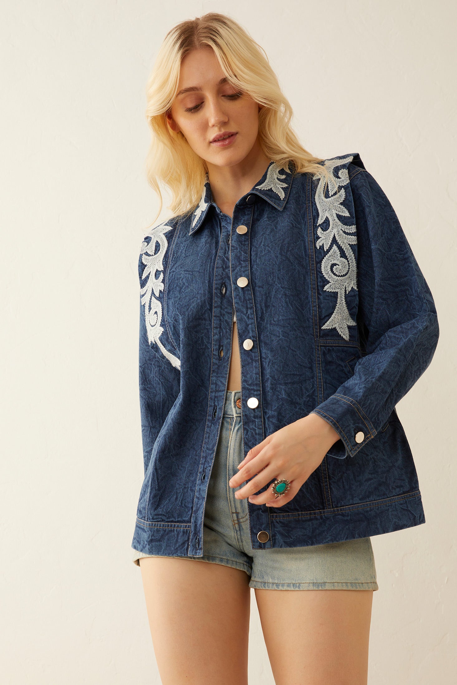 Brynleigh Embroidered Jacket - Myra USA