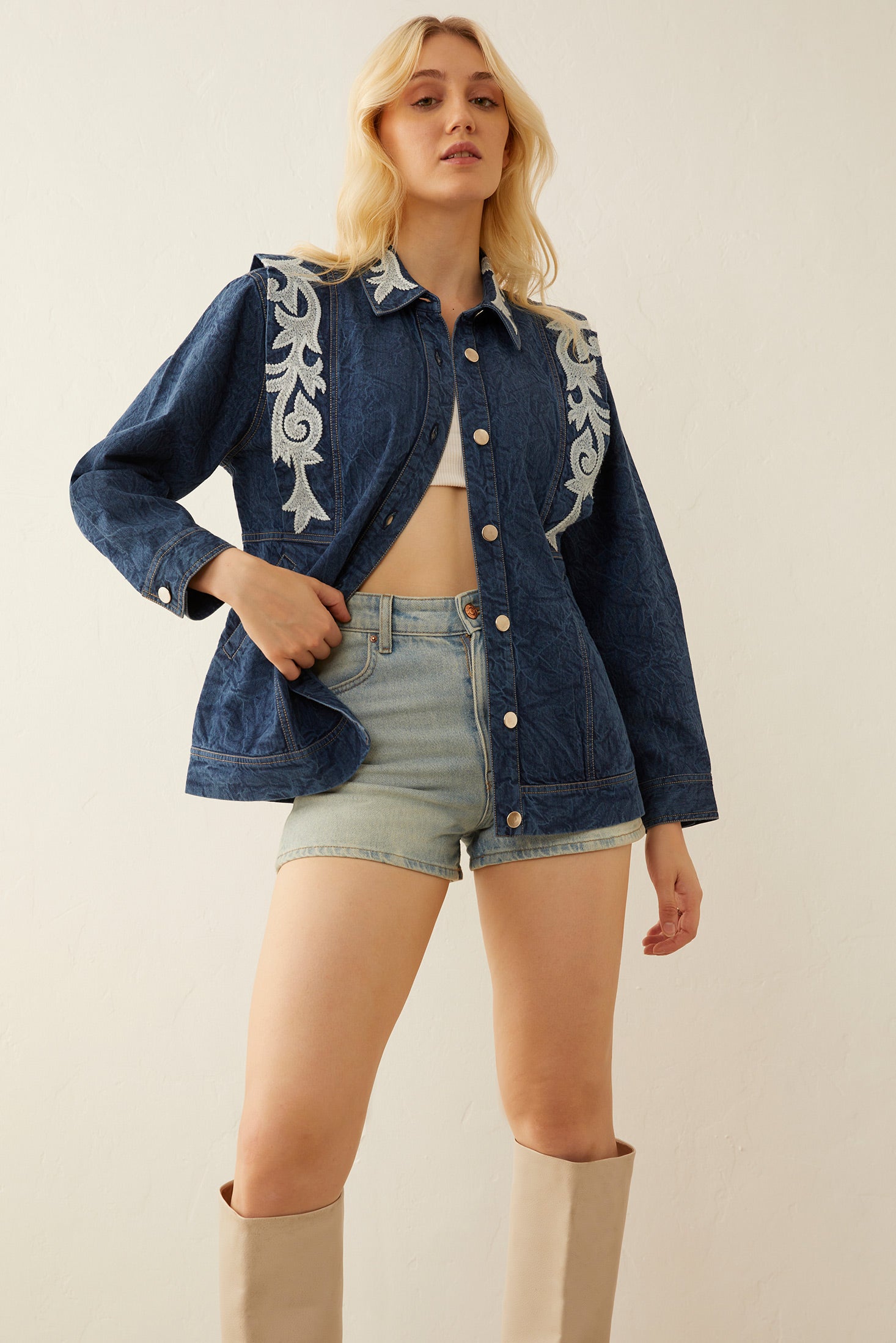 Brynleigh Embroidered Jacket - Myra USA