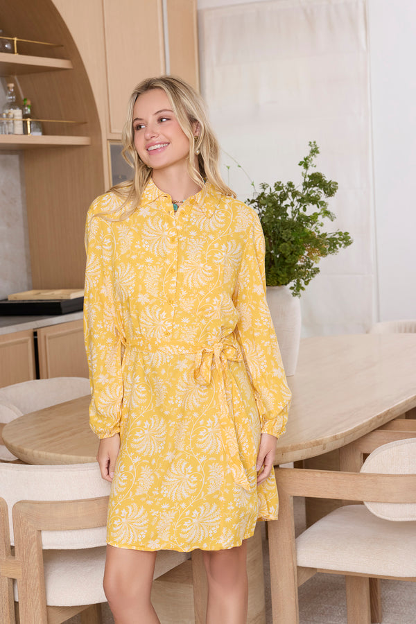 Resplendent Shirt Dress - Myra USA