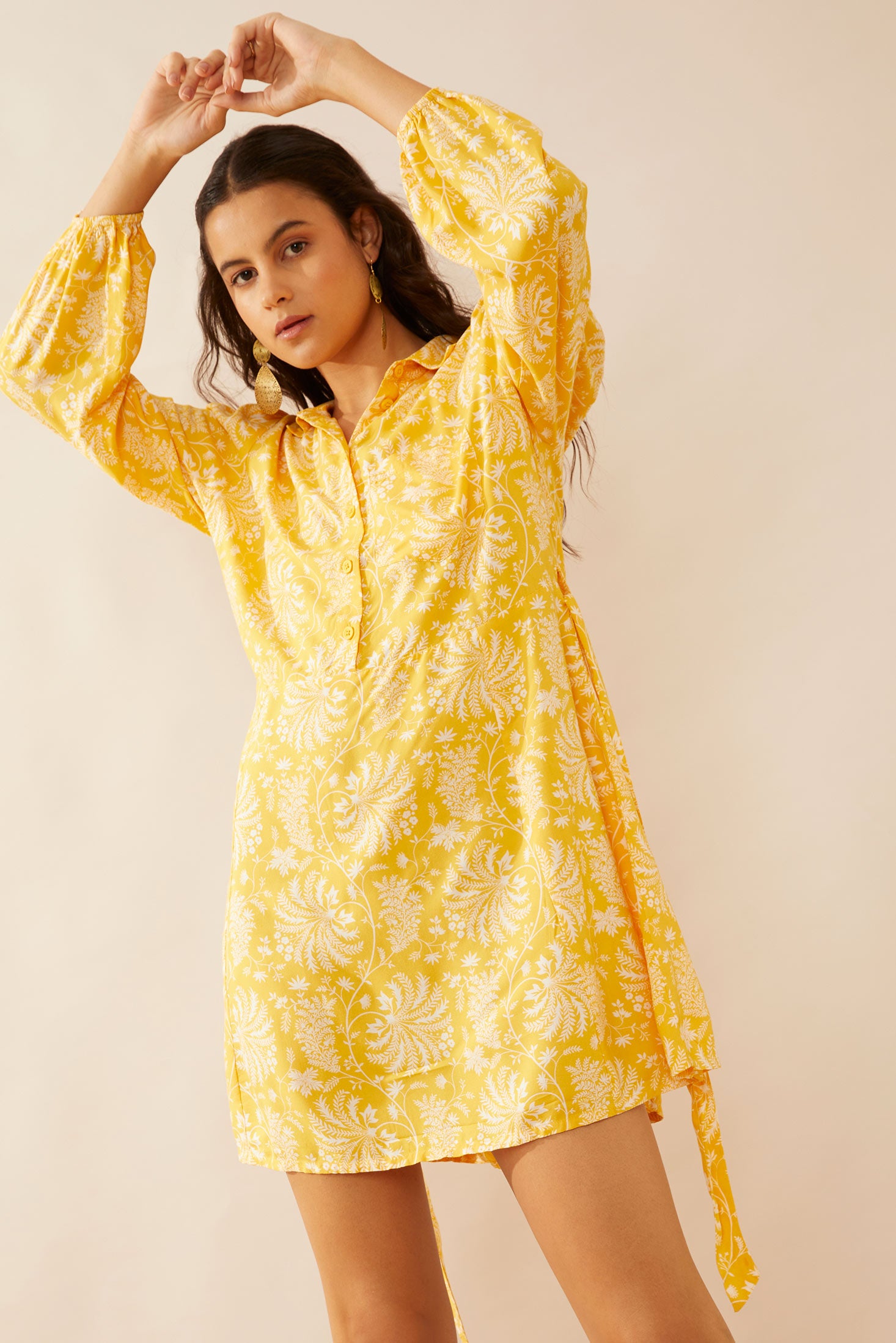Resplendent Shirt Dress - Myra USA