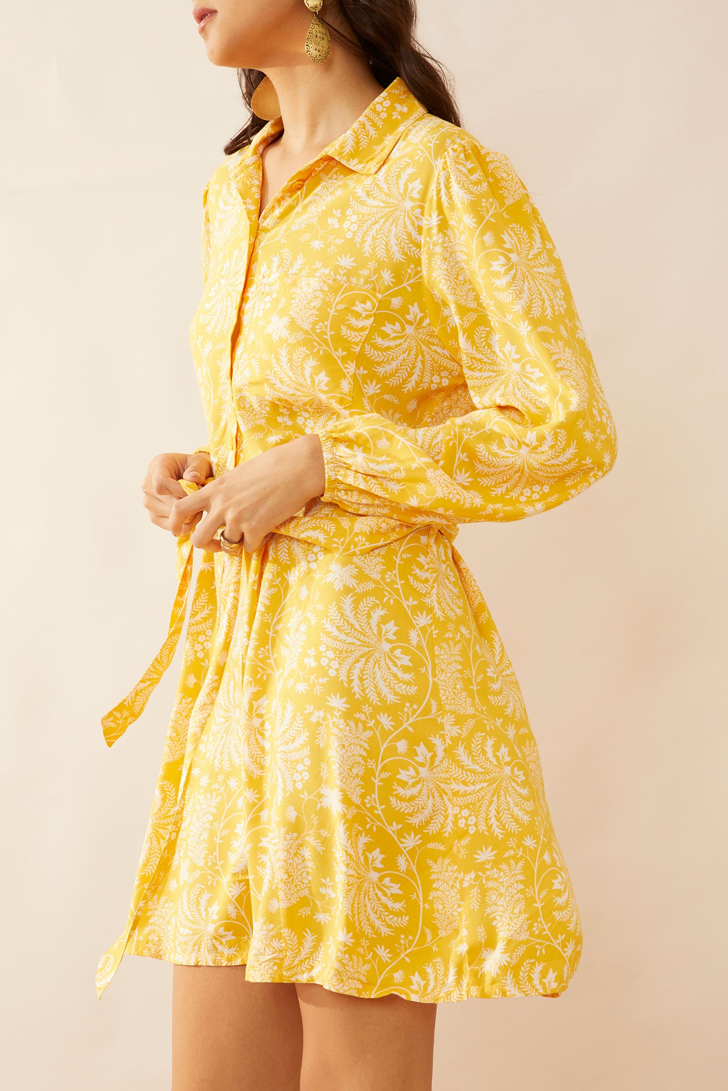 Resplendent Shirt Dress - Myra USA