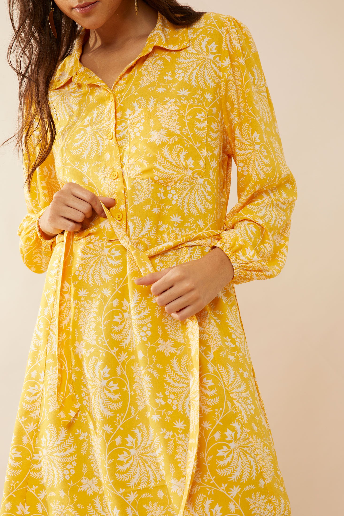 Resplendent Shirt Dress - Myra USA