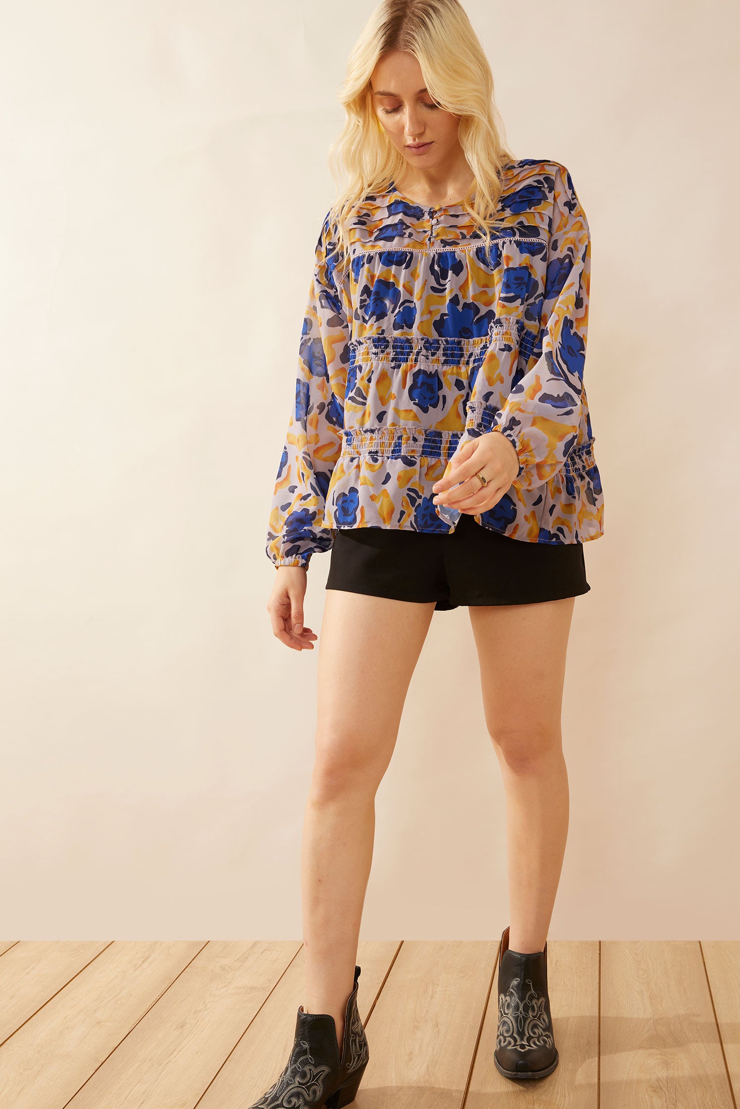 Dagmar Layered Blouse Top - Myra USA