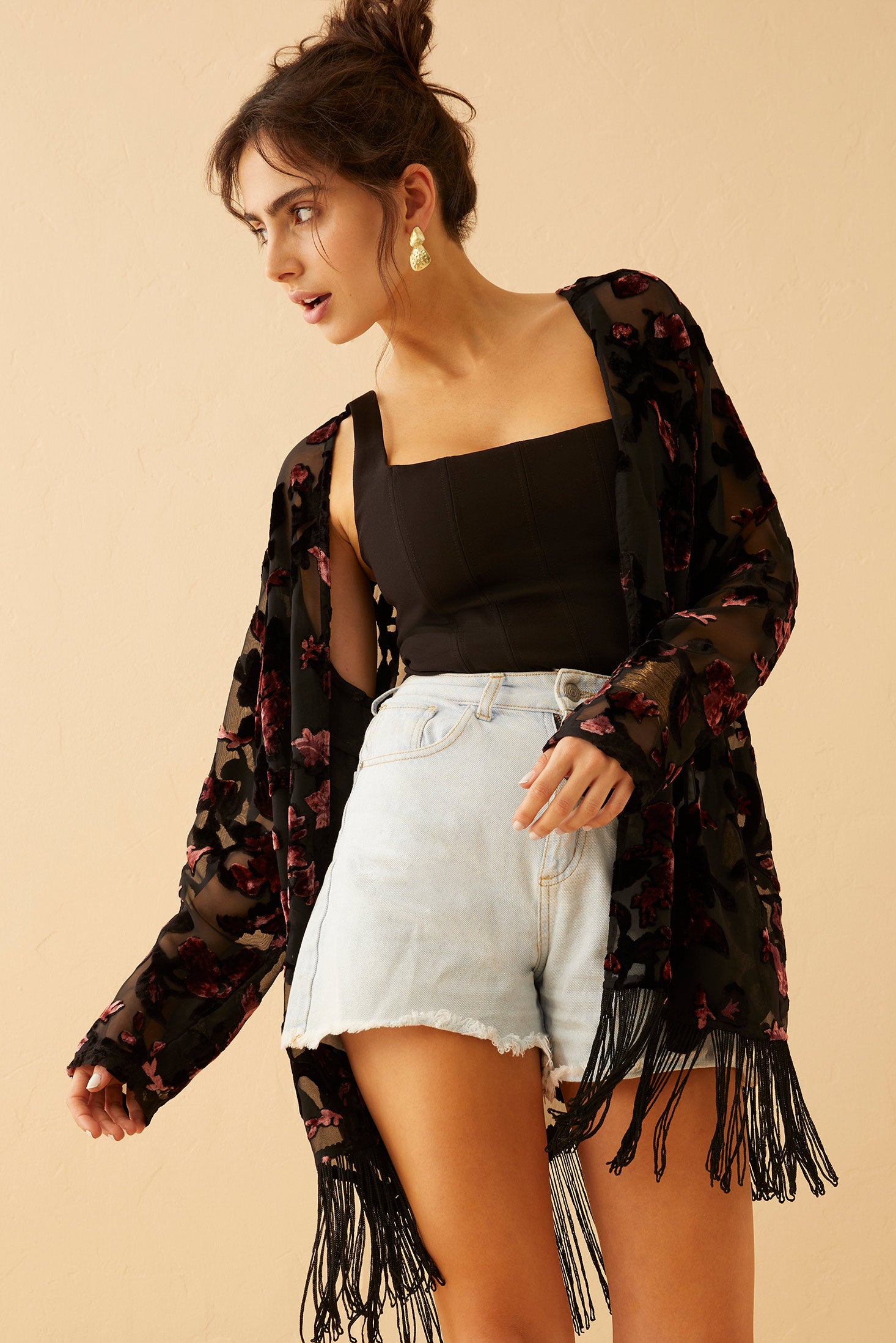 Miss Terrie Floral Cardigan - Myra USA