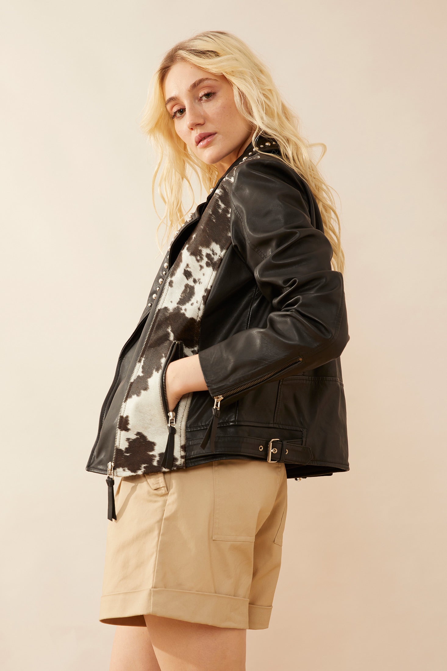 Gretchen Winde Leather Jacket - Myra USA