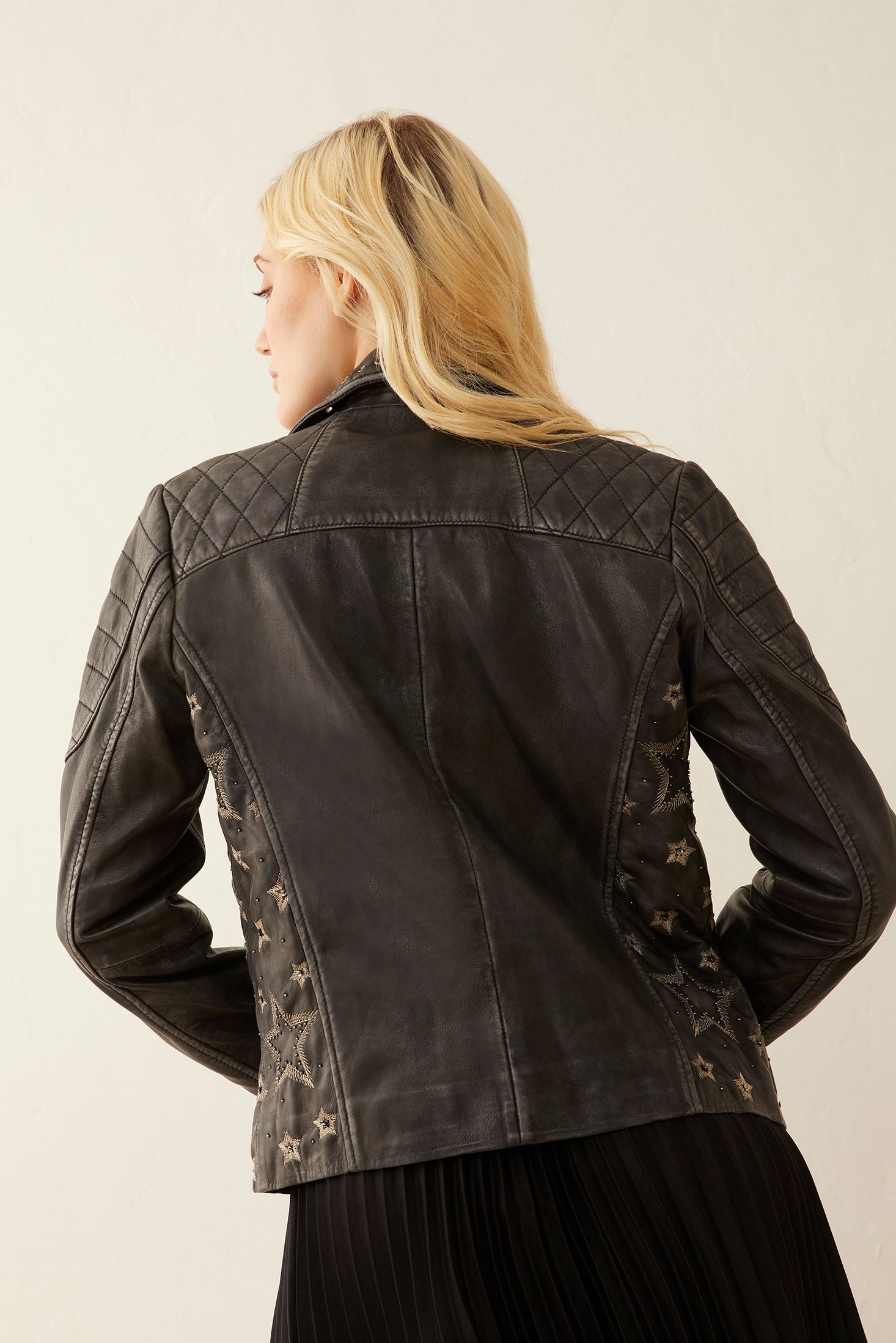 Stella Starr Leather Jacket - Myra USA