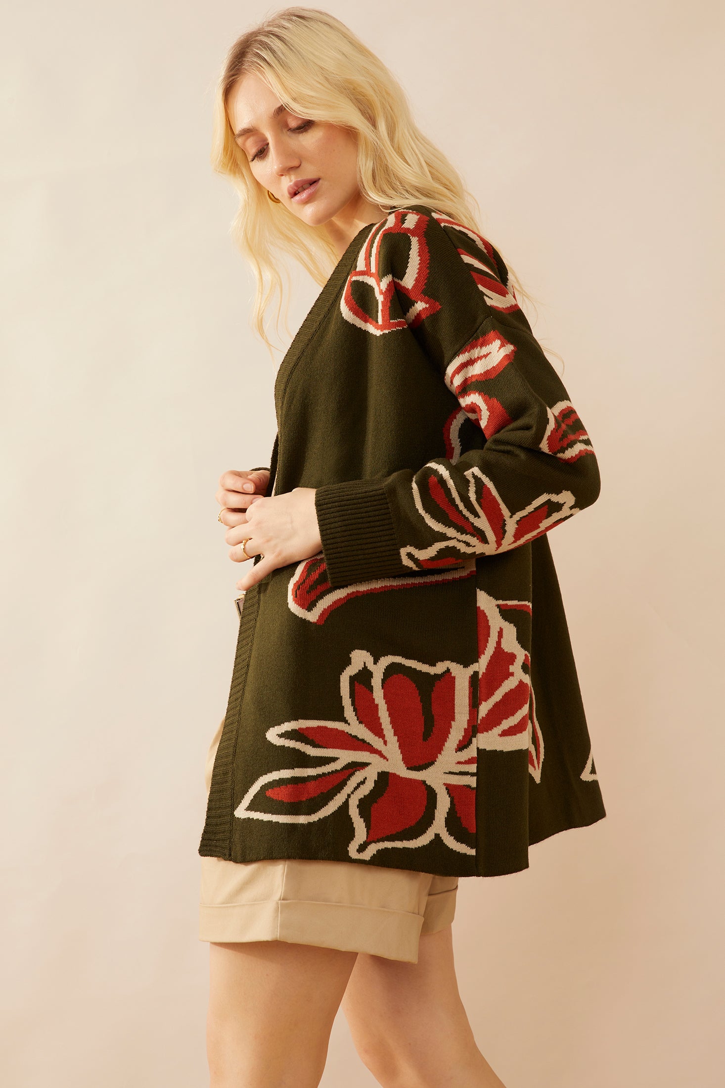 Brissy Floral Cardigan - Myra USA