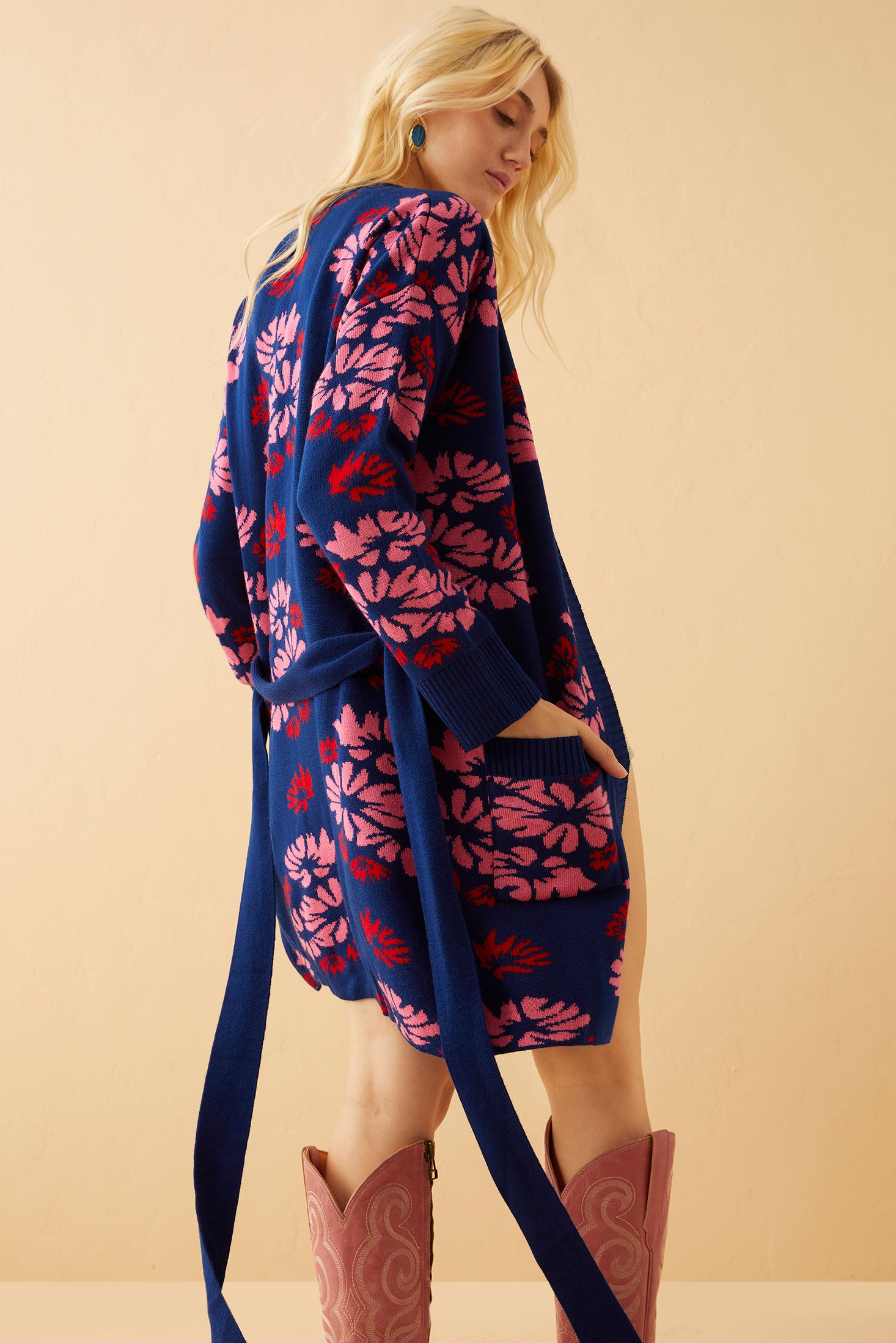 Rowan Floral Cardigan - Myra USA