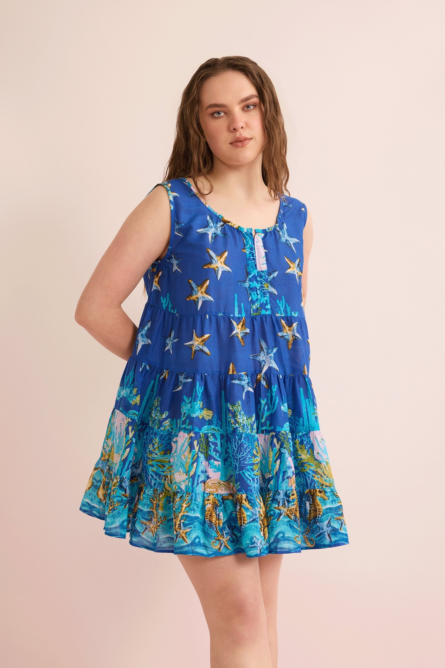 Alicia's Starfire Dress In Blue - Myra USA