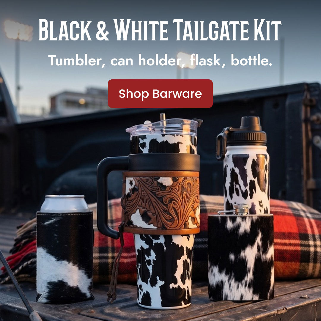 Black & White Tailgate Four-Piece - Hero