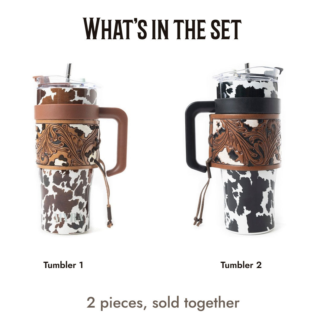 Wide Wyoming Pick-Two Tumblers - What is in the set