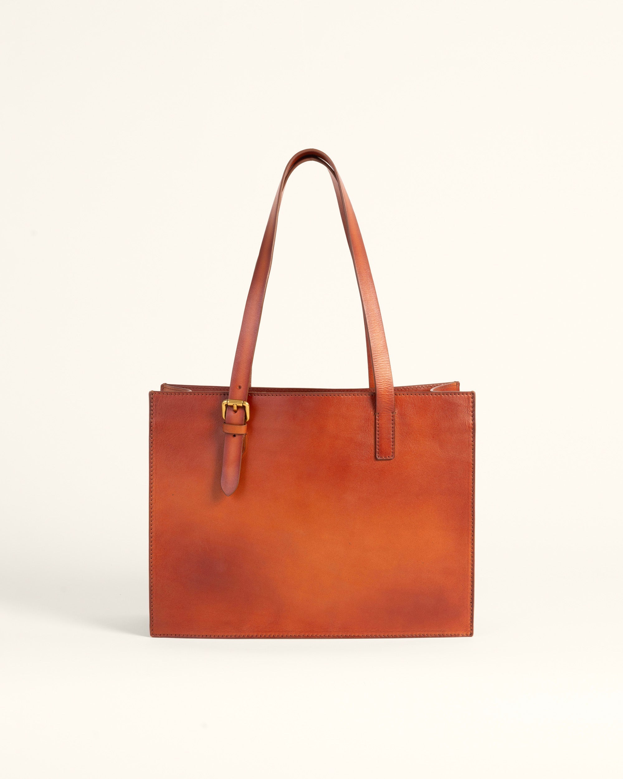 Loyal West Mivva Handtooled Medium Bag - Soft Walnut Leather