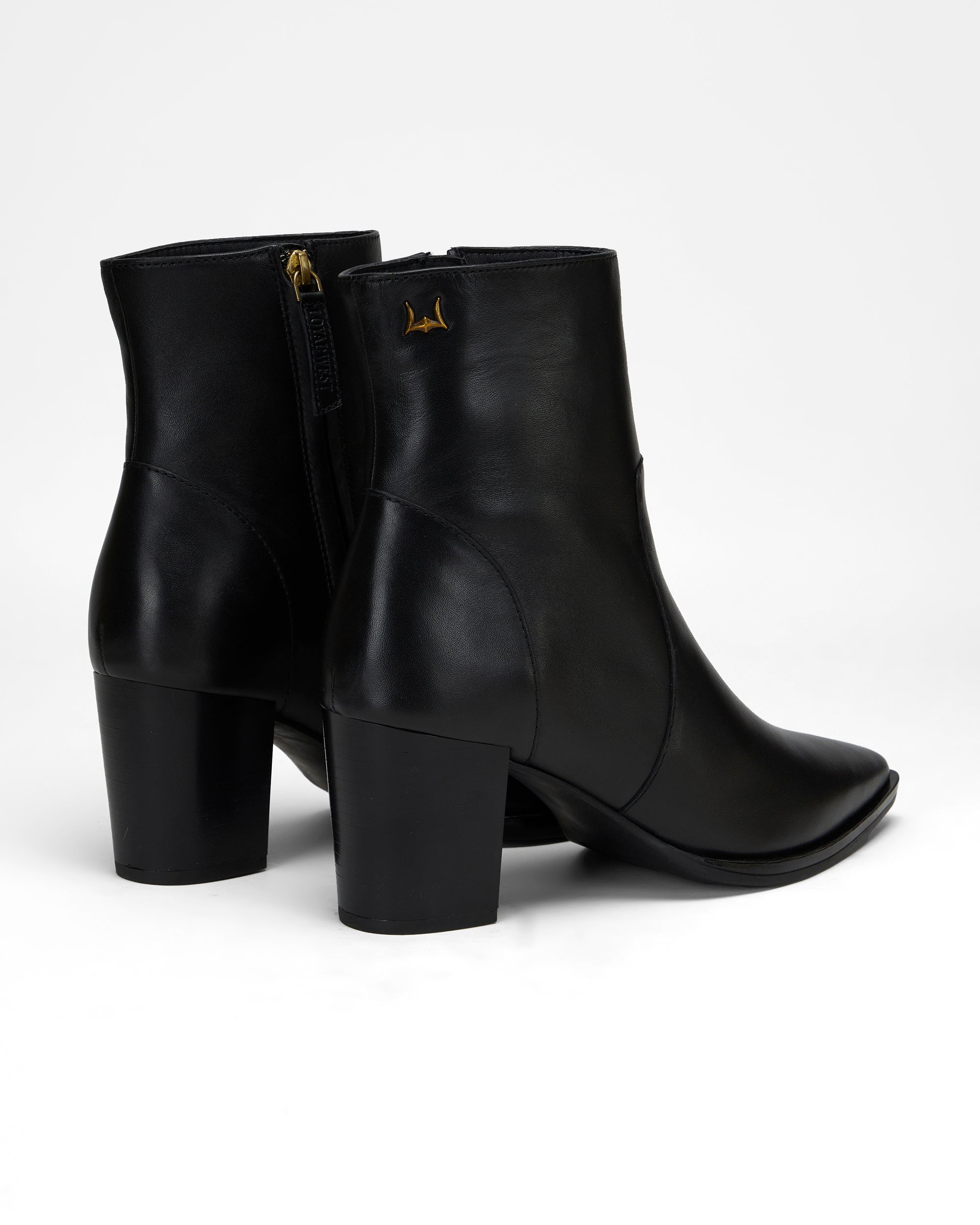 Loyal West POINTED LEATHER BOOTIES - Myra USA