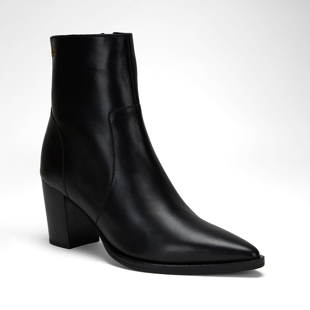 Loyal West POINTED LEATHER BOOTIES - Myra USA